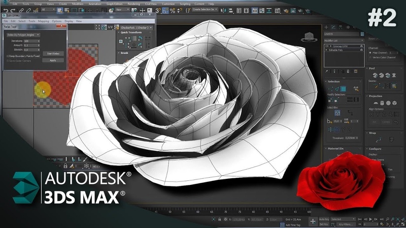 Подборка видео уроков по моделированию в 3ds Max