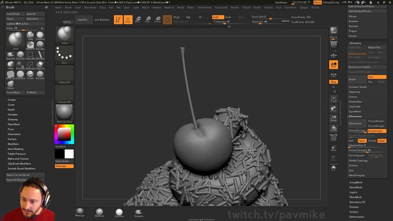 Подборка видео уроков по Zbrush