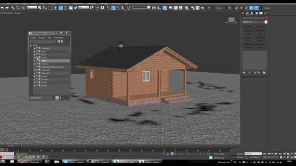 Подборка видео уроков  как работать со слоями в 3ds Max