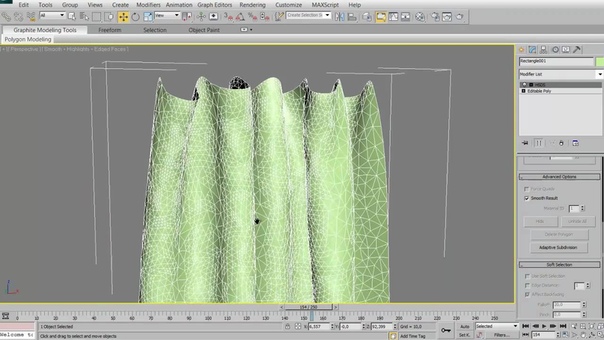 Моделирование ткани в 3dsmax с помощью модификатора Cloth