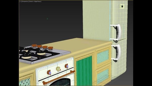 Подборка видео уроков по созданию кухонного гарнитура в 3ds Max 2