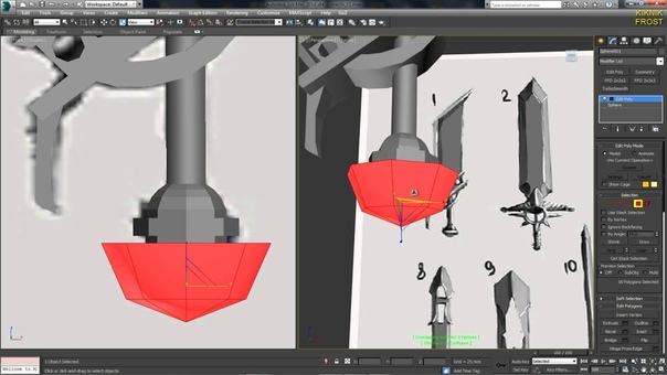 Подборка видео уроков по моделированию в 3ds Max