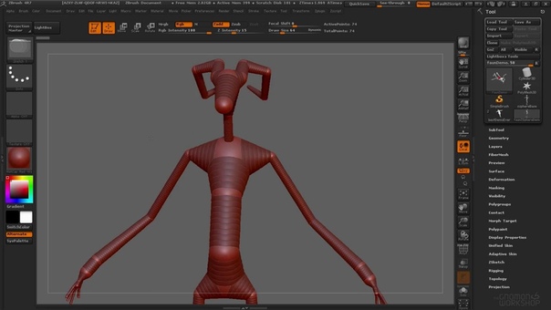 Подборка видео уроков по ZBrush для начинающих 3