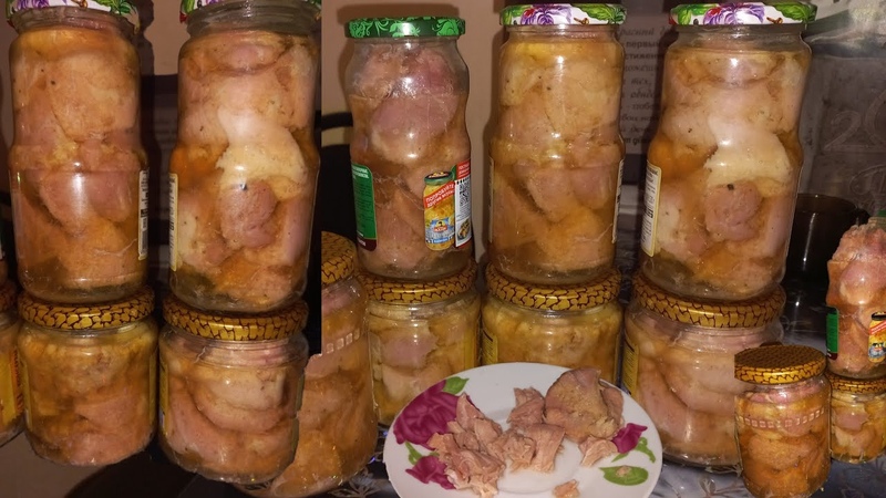 КУХНЯ: ТУШОНКА (мясные заготовки)