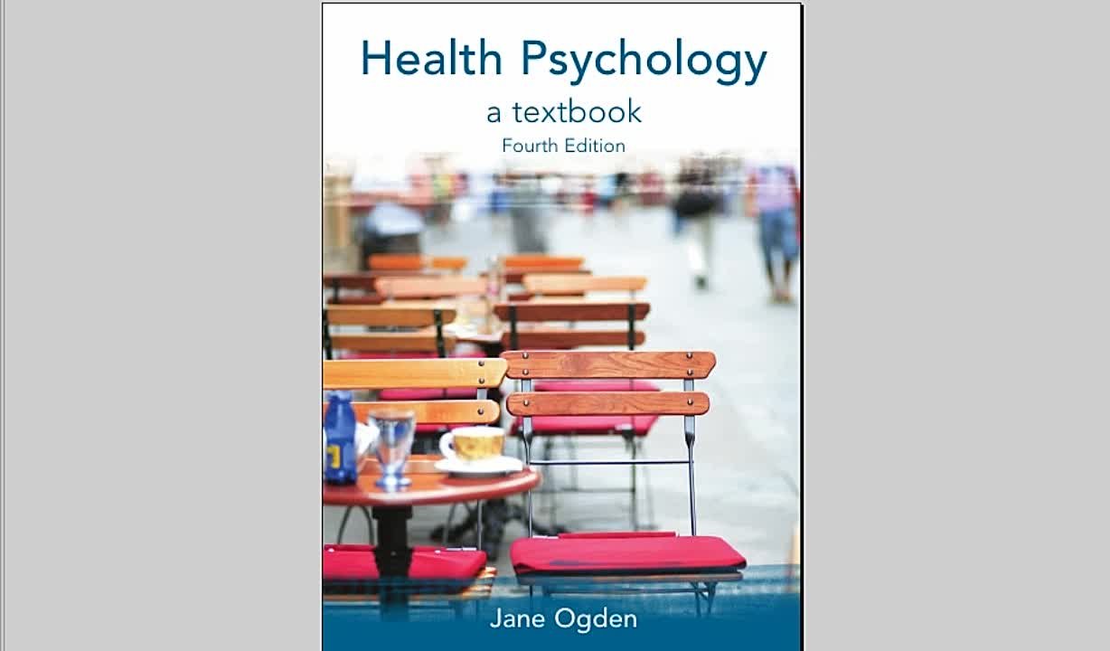 "Health Psychology" - Jane Ogden