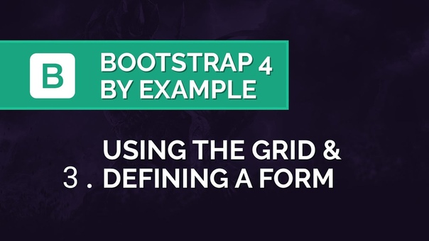 Курс Bootstrap 4 в примерах    #web@proglib   1. Введение