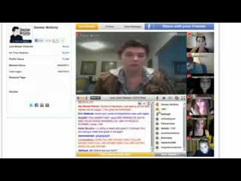 Damian McGinty Stickam 10.01.12