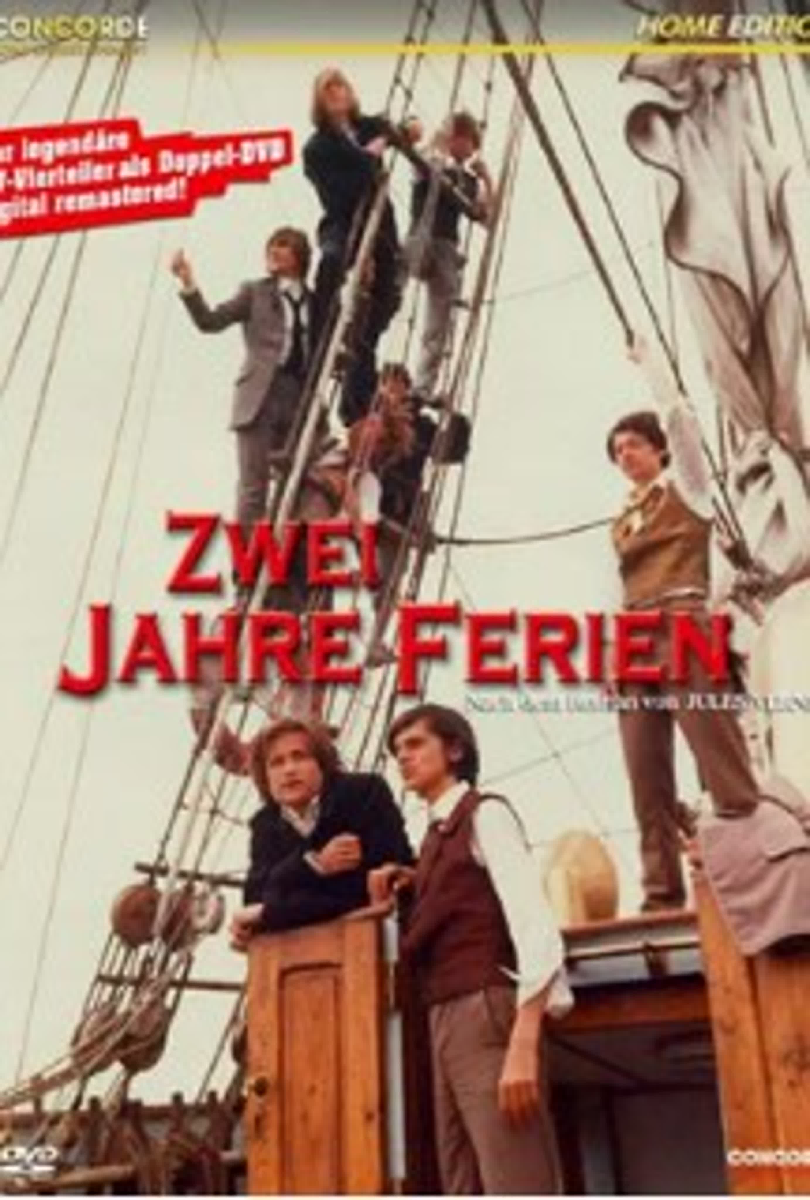 Двухлетние каникулы/Deux ans de vacances (6 серий/ 1974/ Румыния, Бельгия, Франция, Швейцария, Германия (ФРГ)/приключения