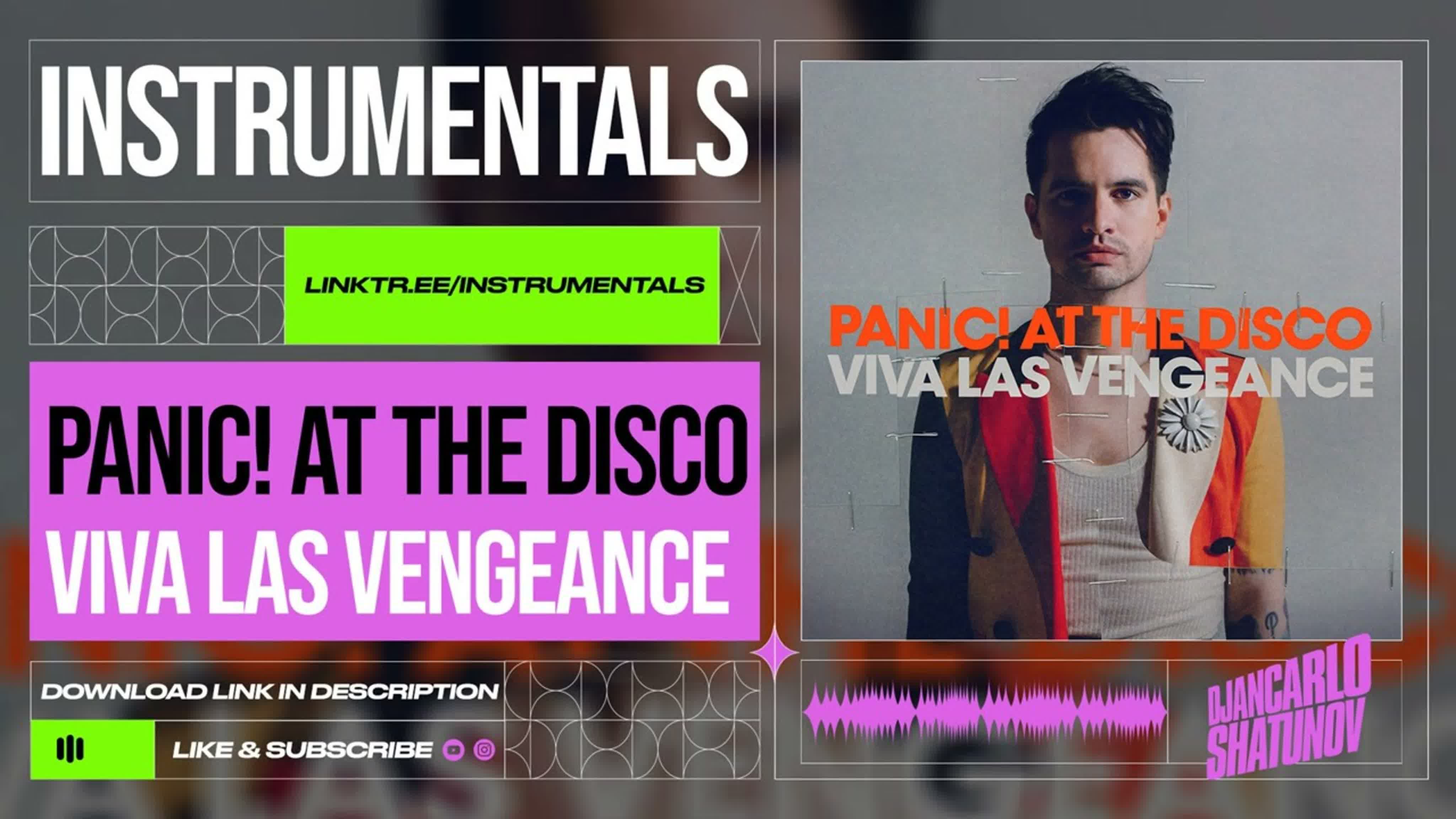 Panic! At The Disco - Viva Las Vengeance (Instrumentals)