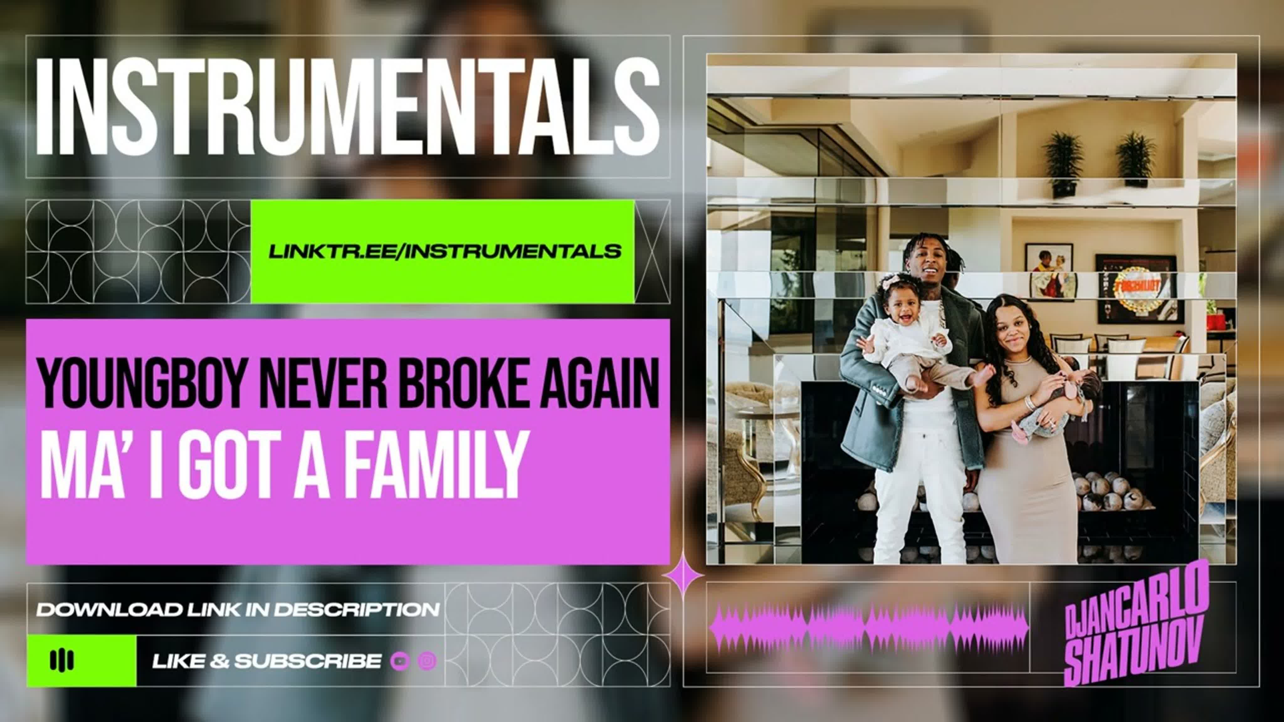 YoungBoy Never Broke Again - Ma’ I Got A Family (Instrumentals