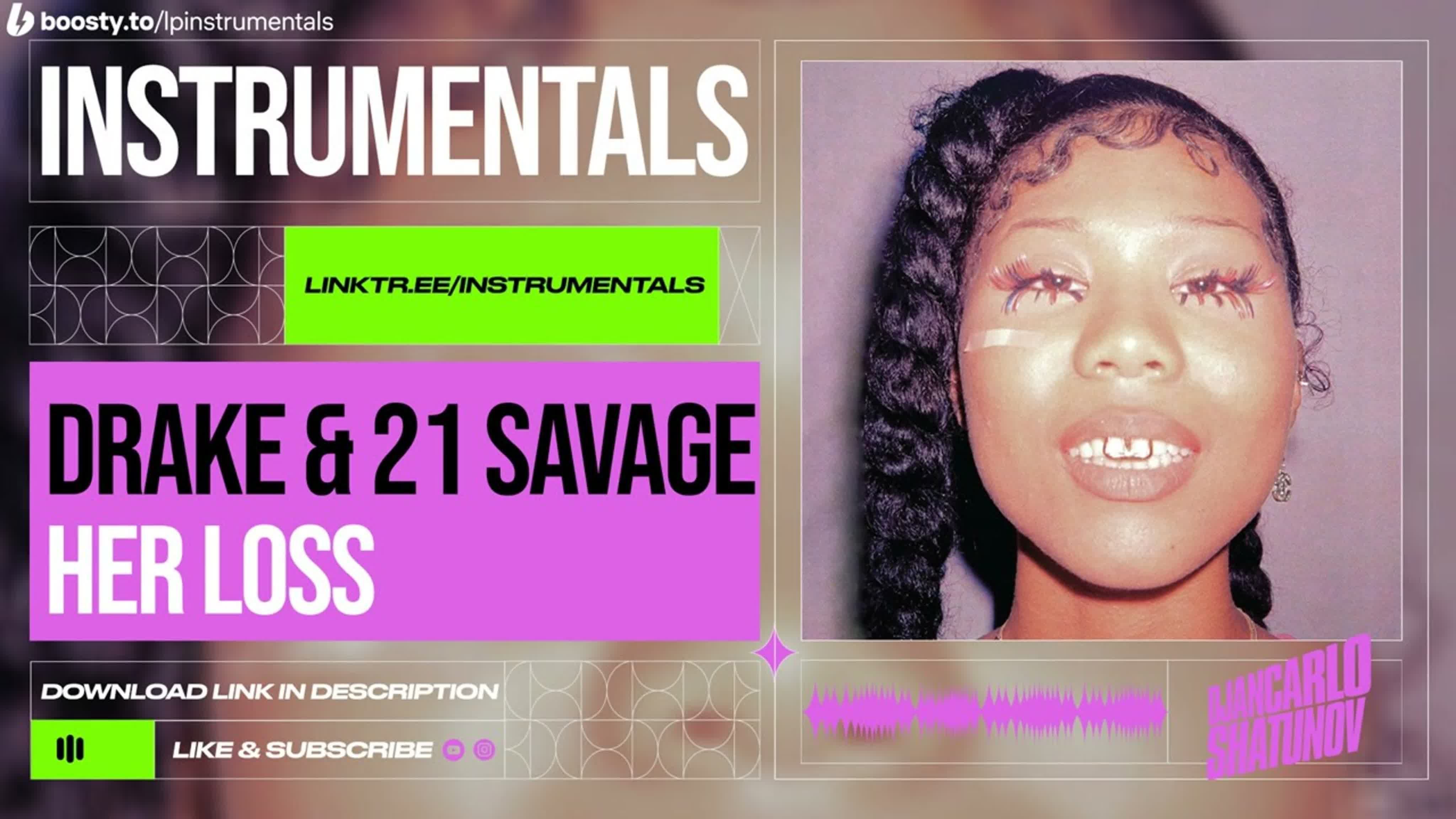 Drake and 21 Savage  - Her Loss (Instrumentals)
