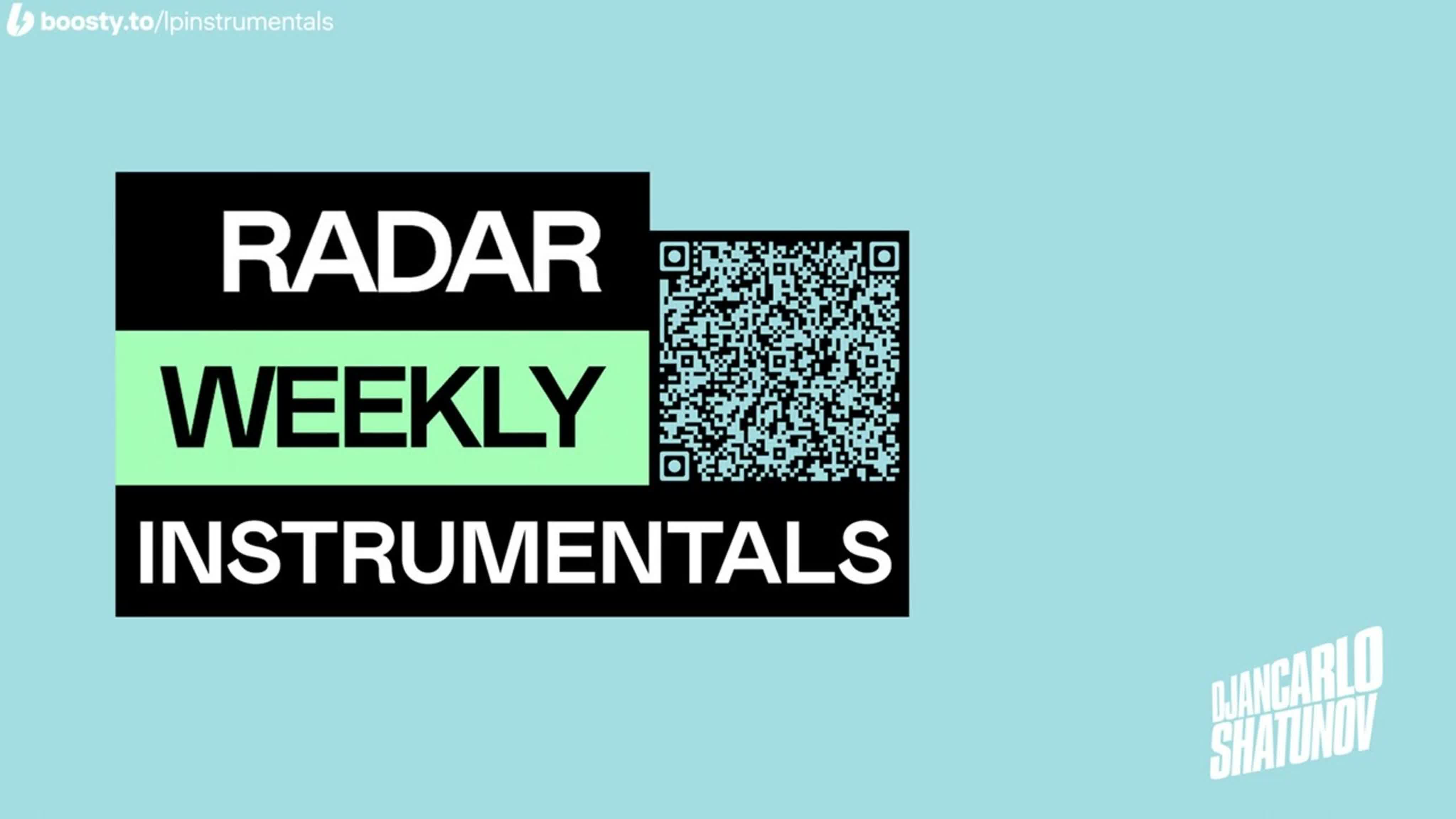 Radar Weekly Instrumentals (25/11/2022)