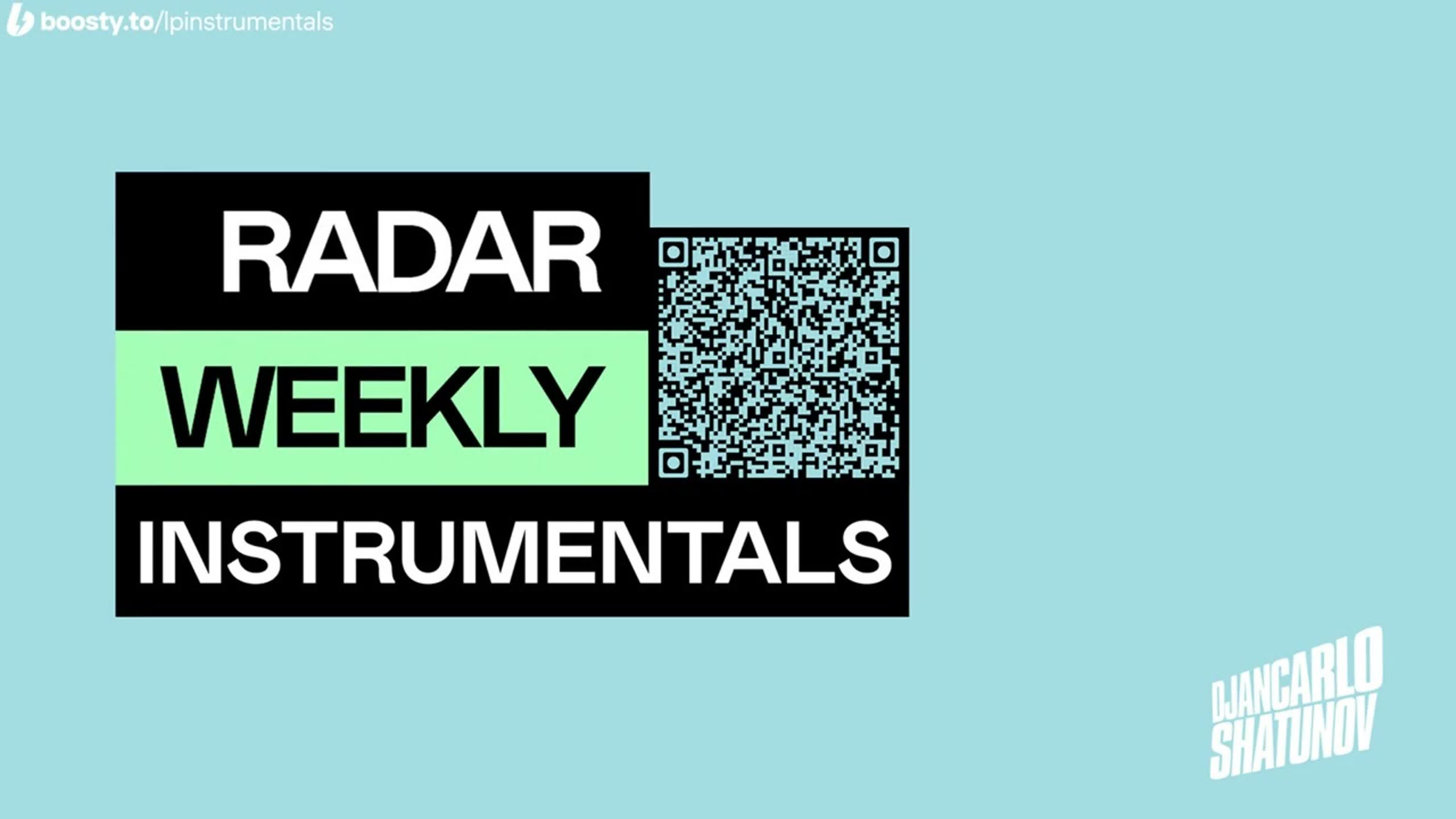 Radar Weekly Instrumentals - 09 December 2022