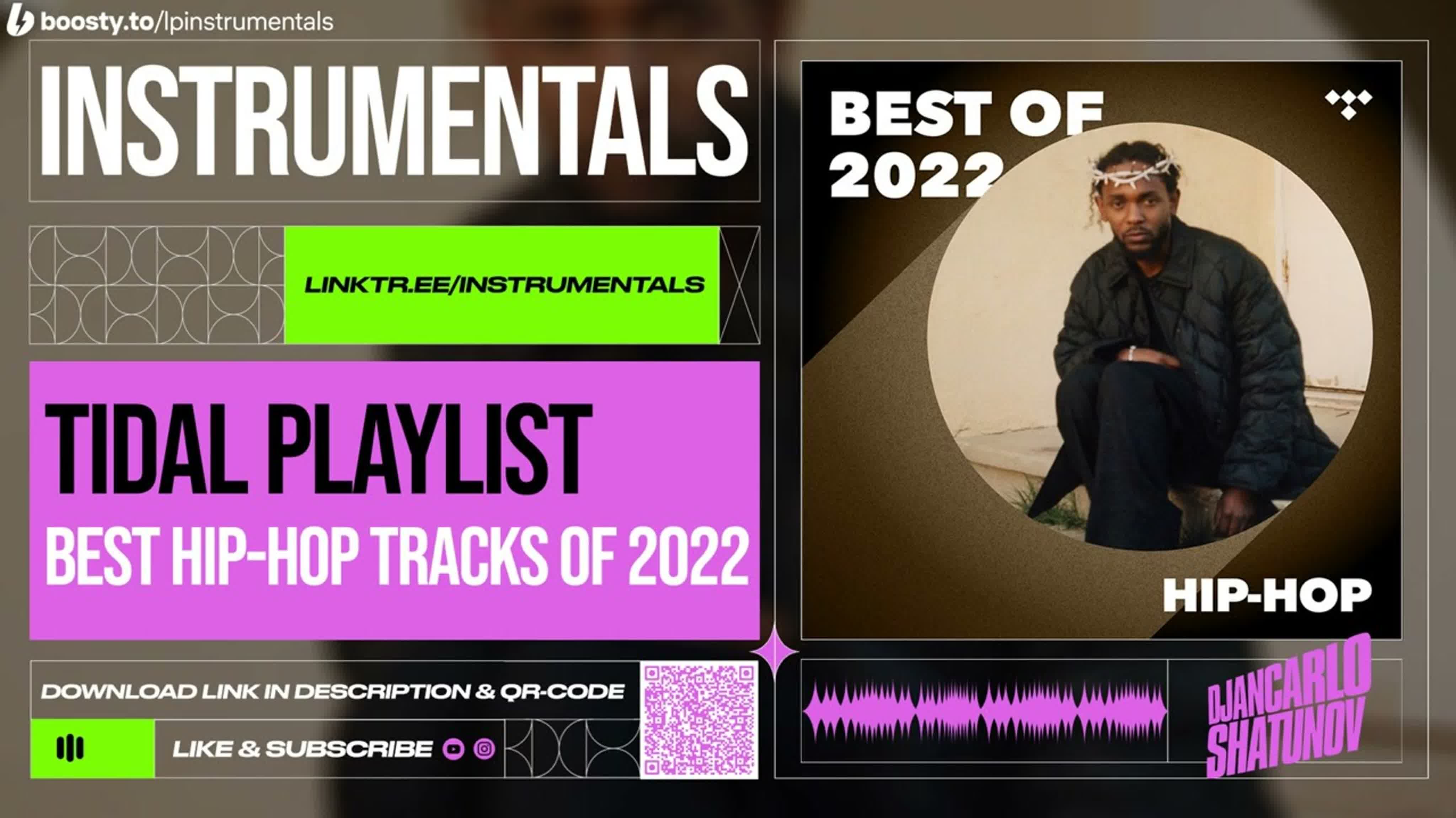 Tidal's Best Hip-Hip Tracks of 2022 (Instrumentals)