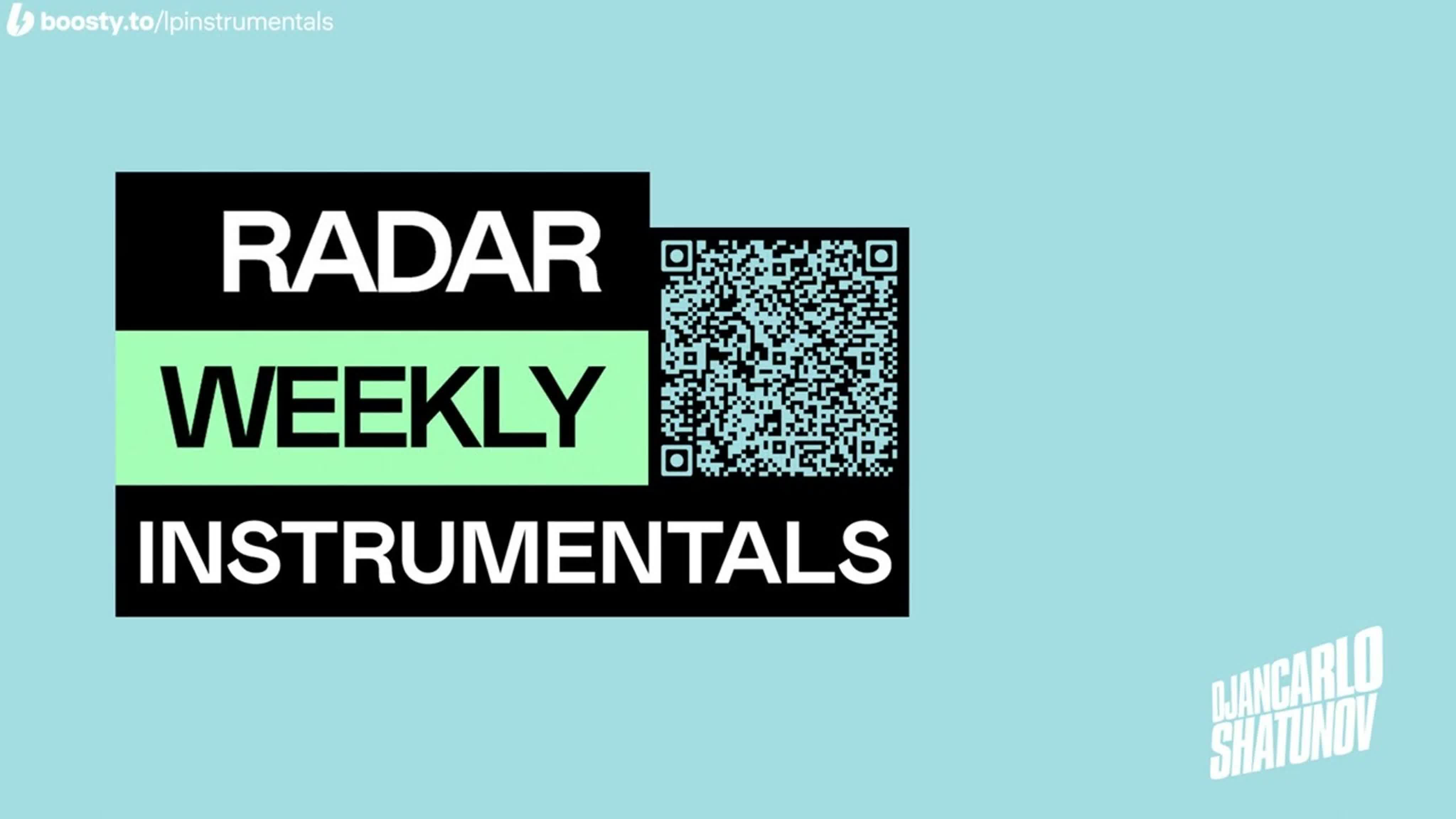 Radar Weekly Instrumentals  - 07 January 2023