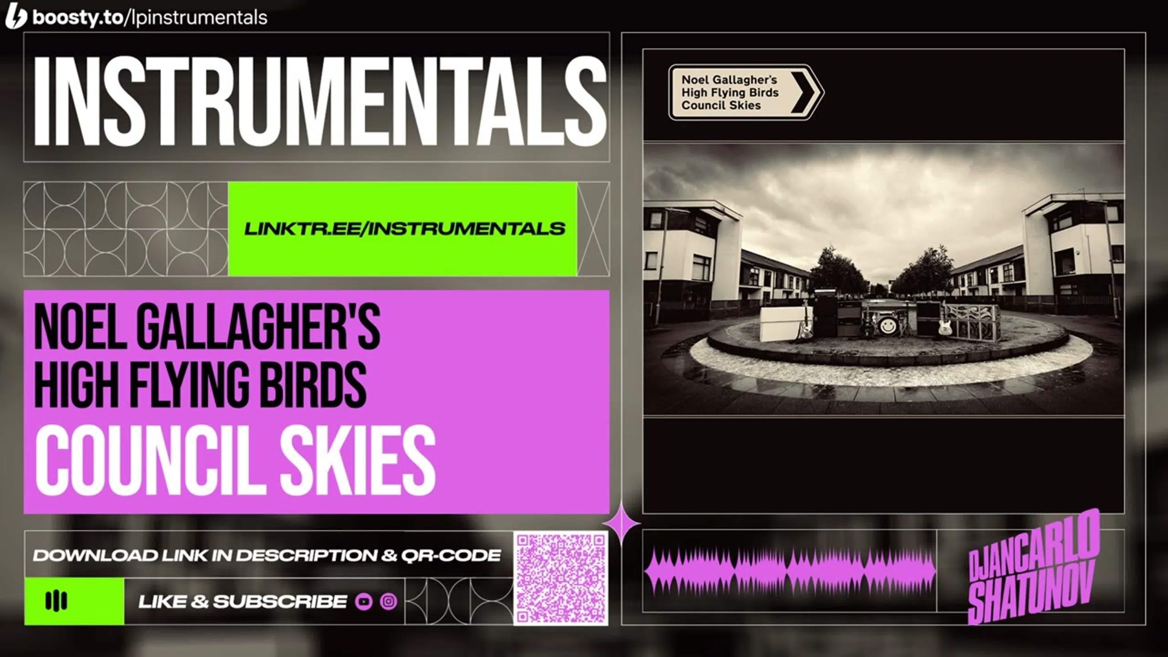 Noel Gallagher's High Flying Birds - Council Skies (Instrumentals)