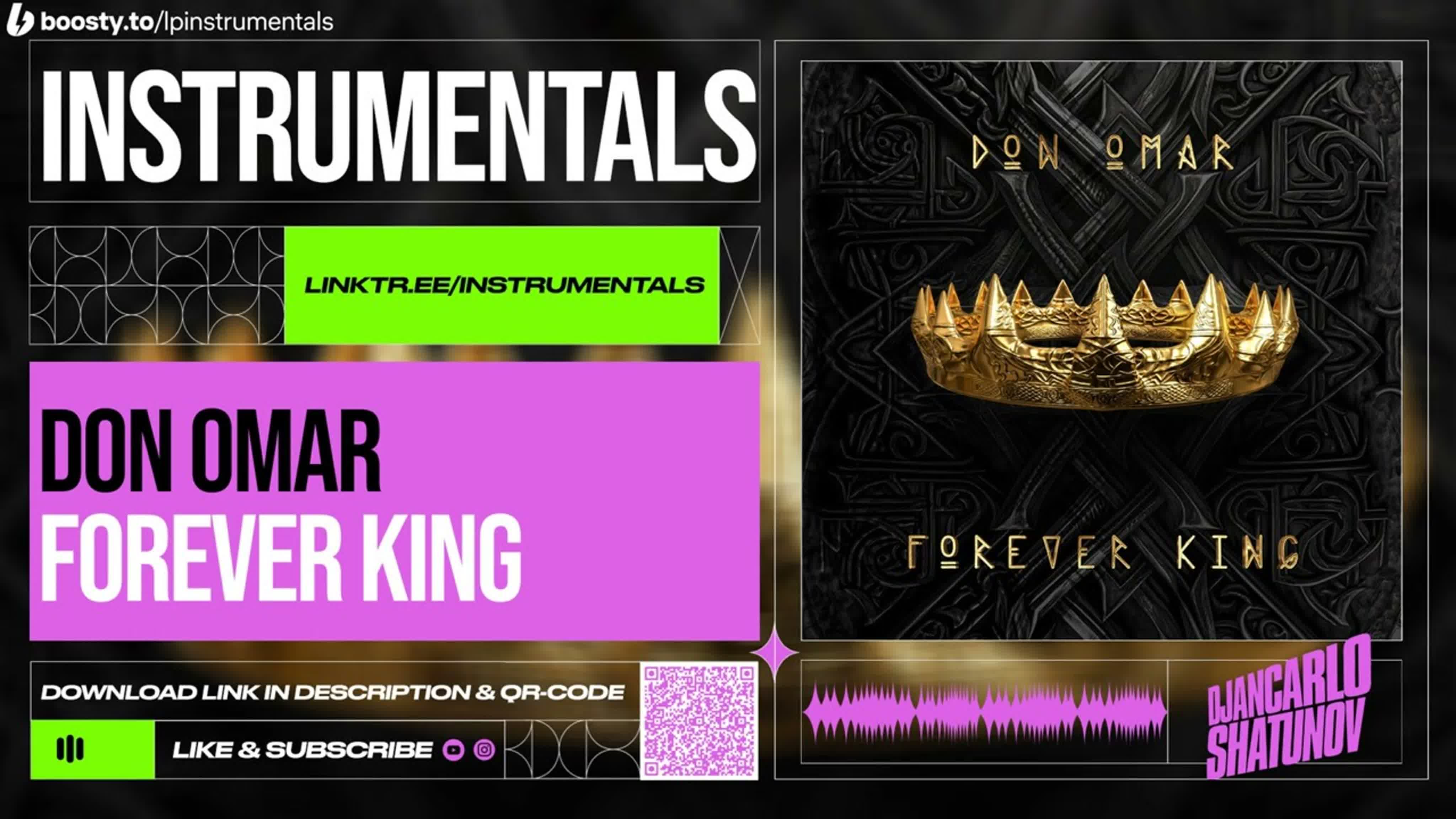 Don Omar - FOREVER KING (Instrumentals)