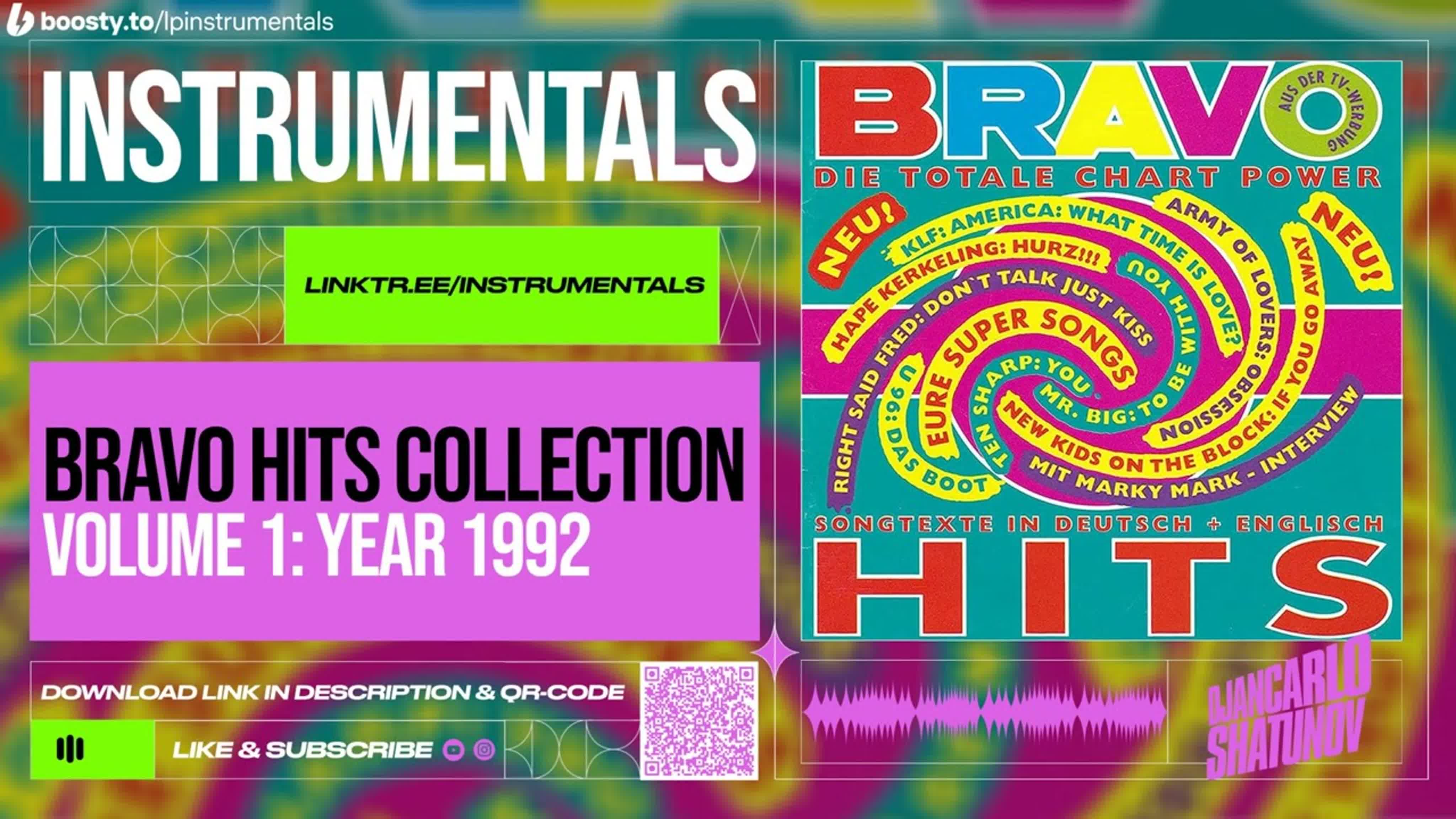 Bravo Hits Collection Volume 1: Year 1992 (Instrumentals)