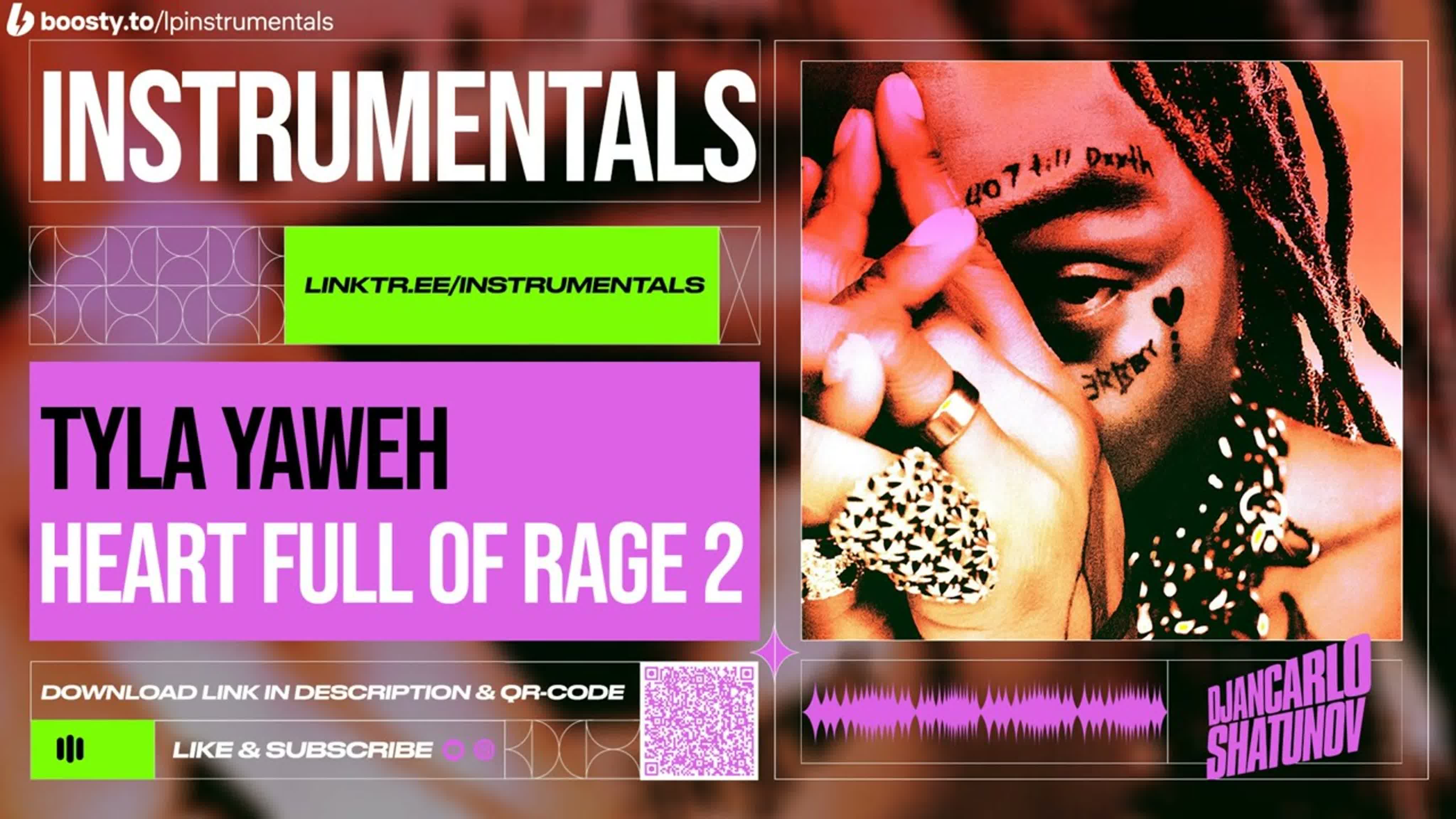 Tyla Yaweh - Heart Full of Rage 2 (Instrumentals)