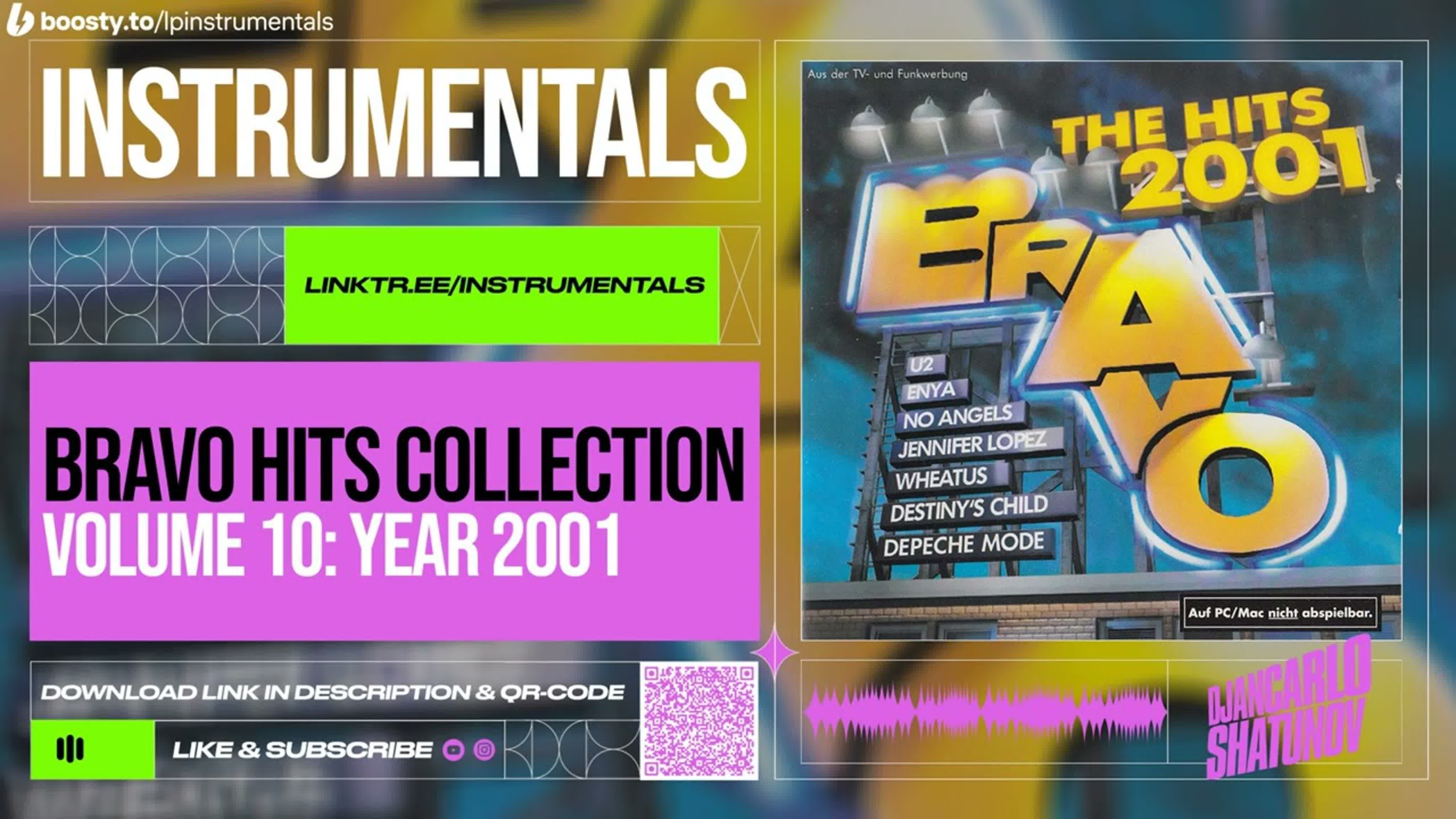 Bravo Hits Collection Volume 10 Year 2001 (Instrumentals)