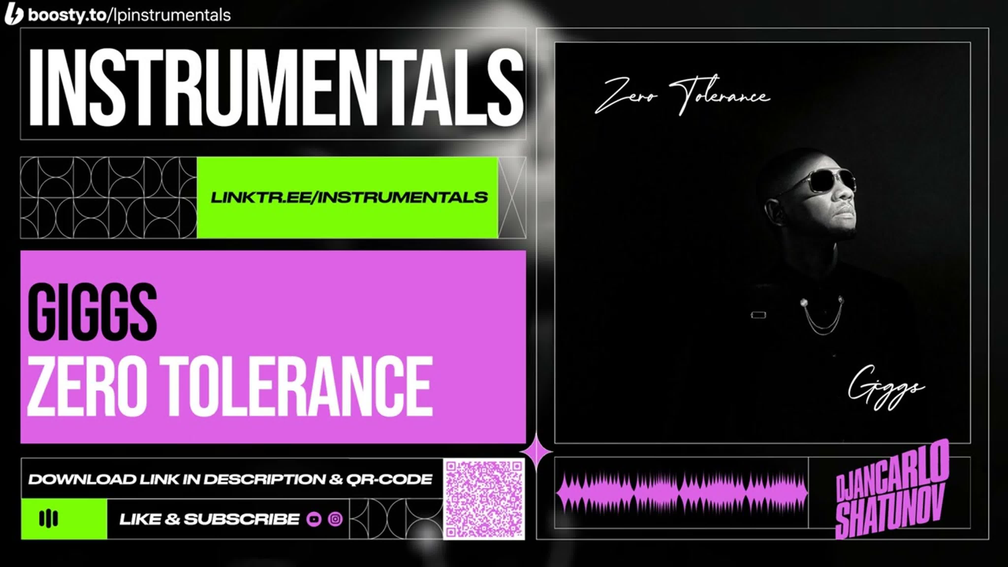 Giggs - Zero Tolerance (Instrumentals)