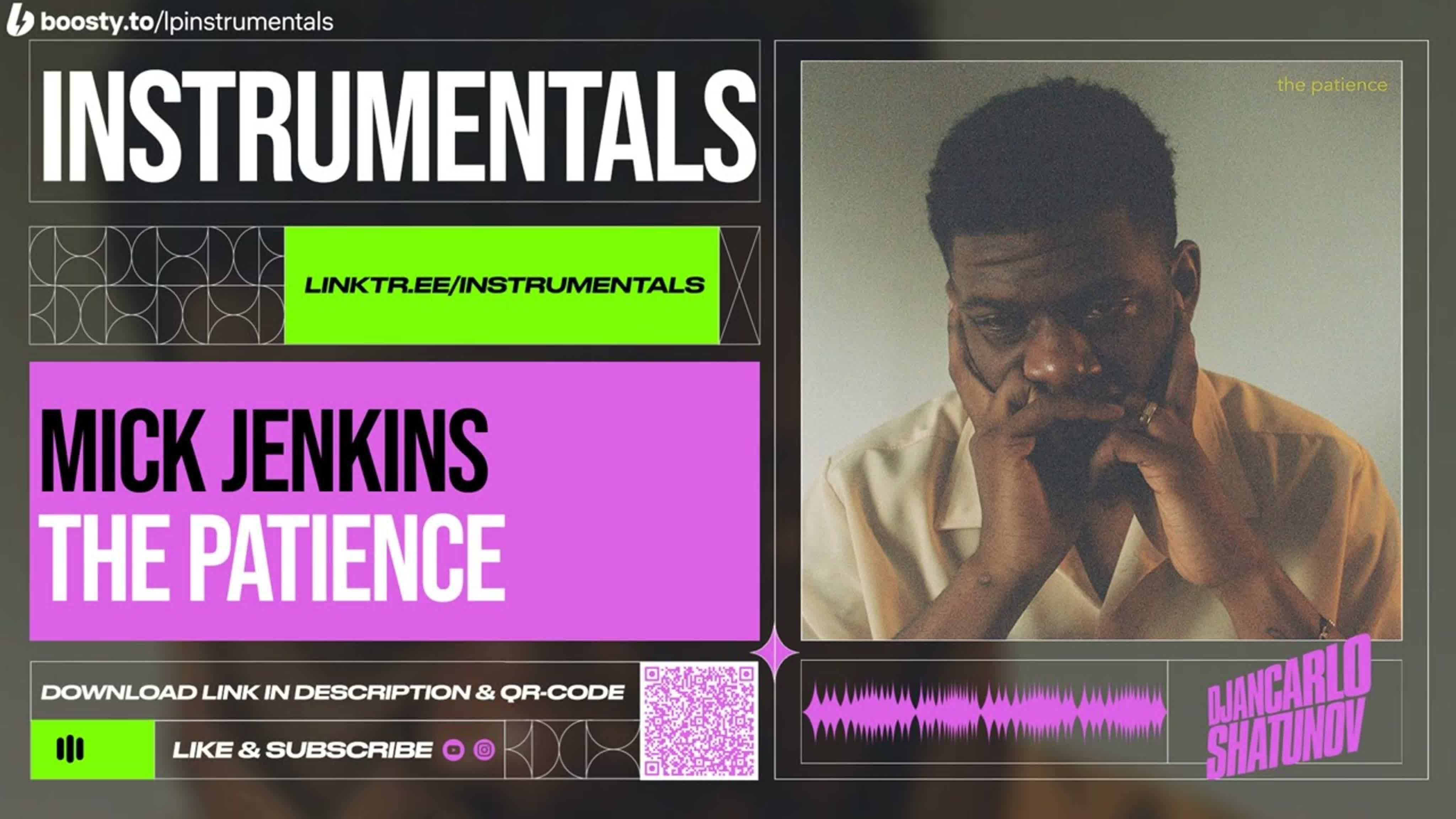 Mick Jenkins - The Patience (Instrumentals)