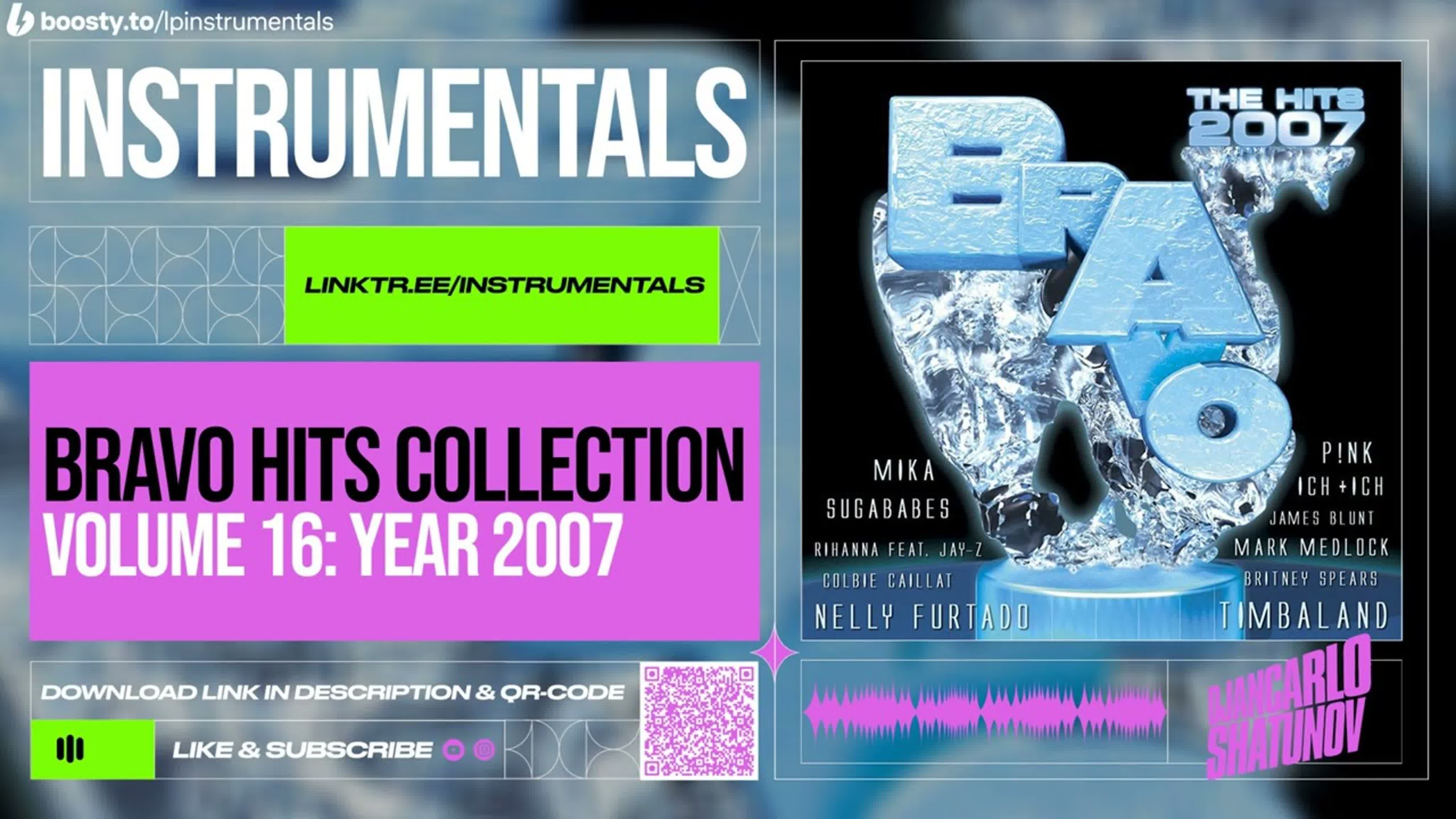 Bravo Hits Collection Volume 16 Year 2007 (Instrumentals)