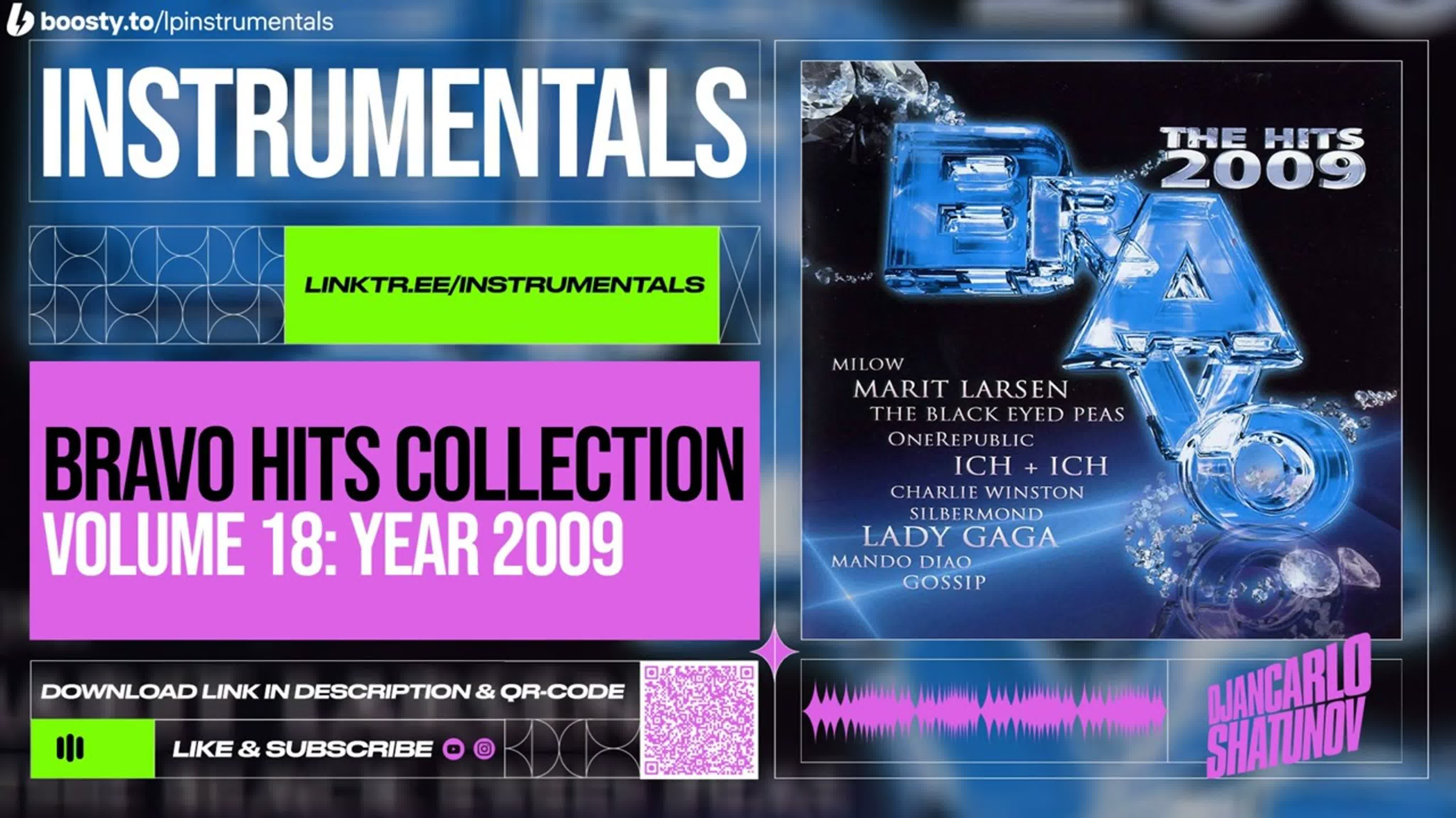Bravo Hits Collection Volume 18: Year 2009 (Instrumentals)