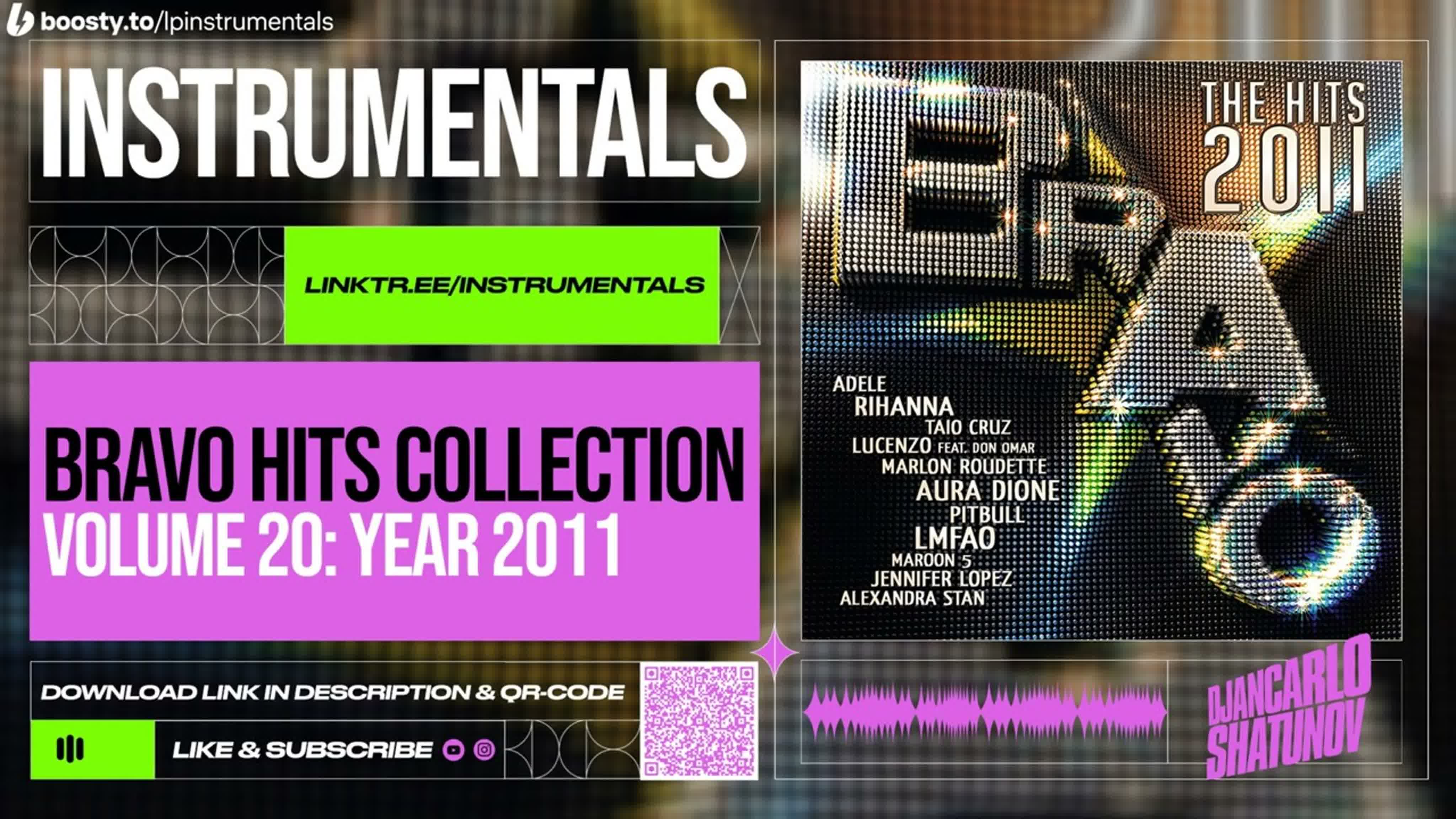 Bravo Hits Collection Volume 20: Year 2011 (Instrumentals)