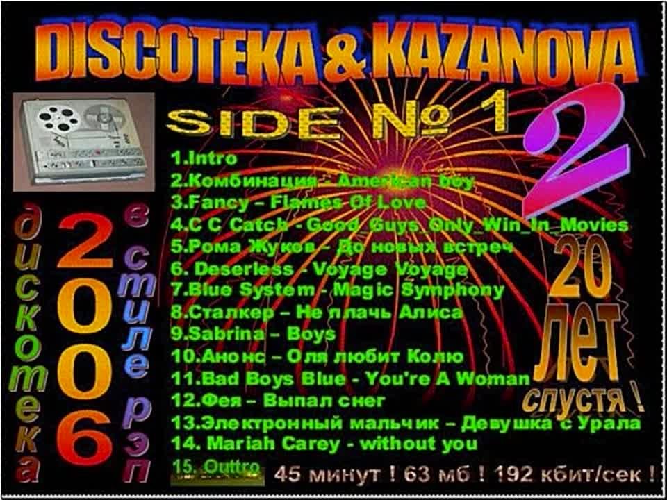 DISCOTEKA&KAZANOVA