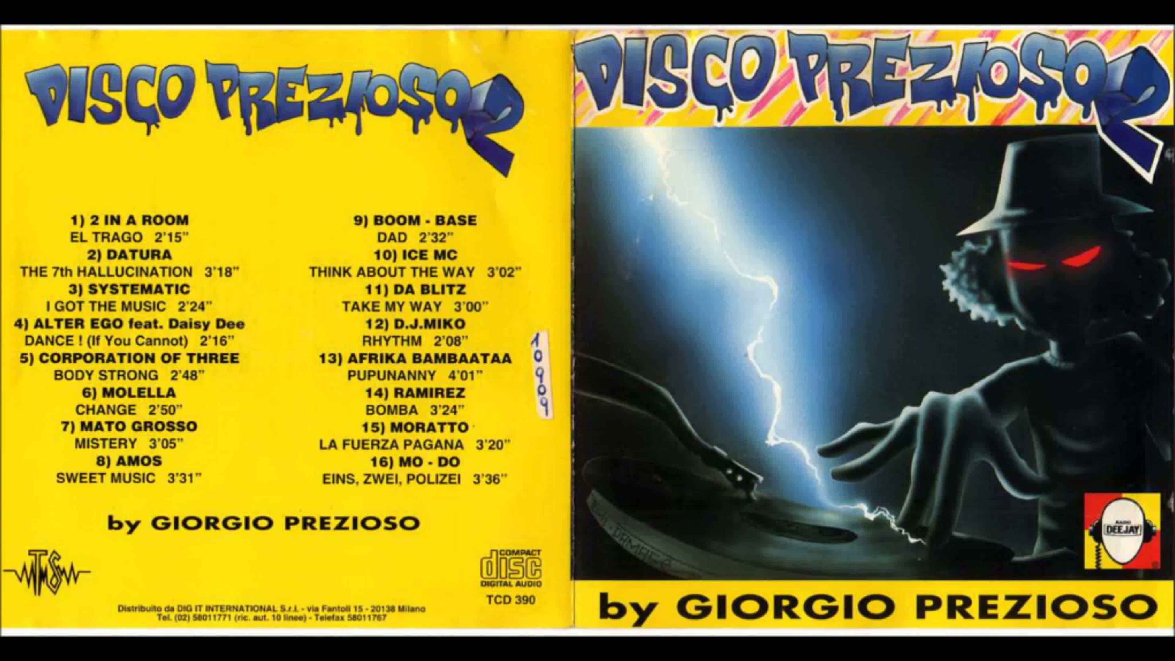 DISCO PREZIOSO