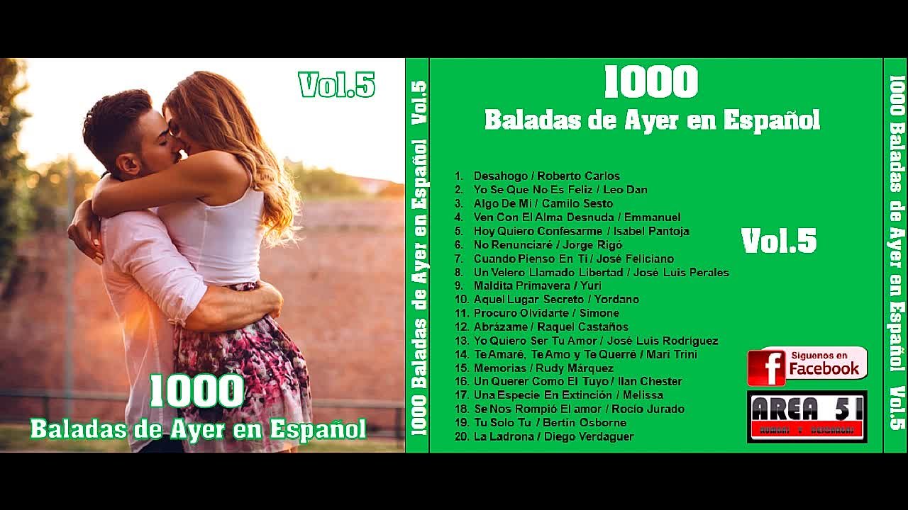 1000 BALADAS DE AYER EN ESPAÑOL