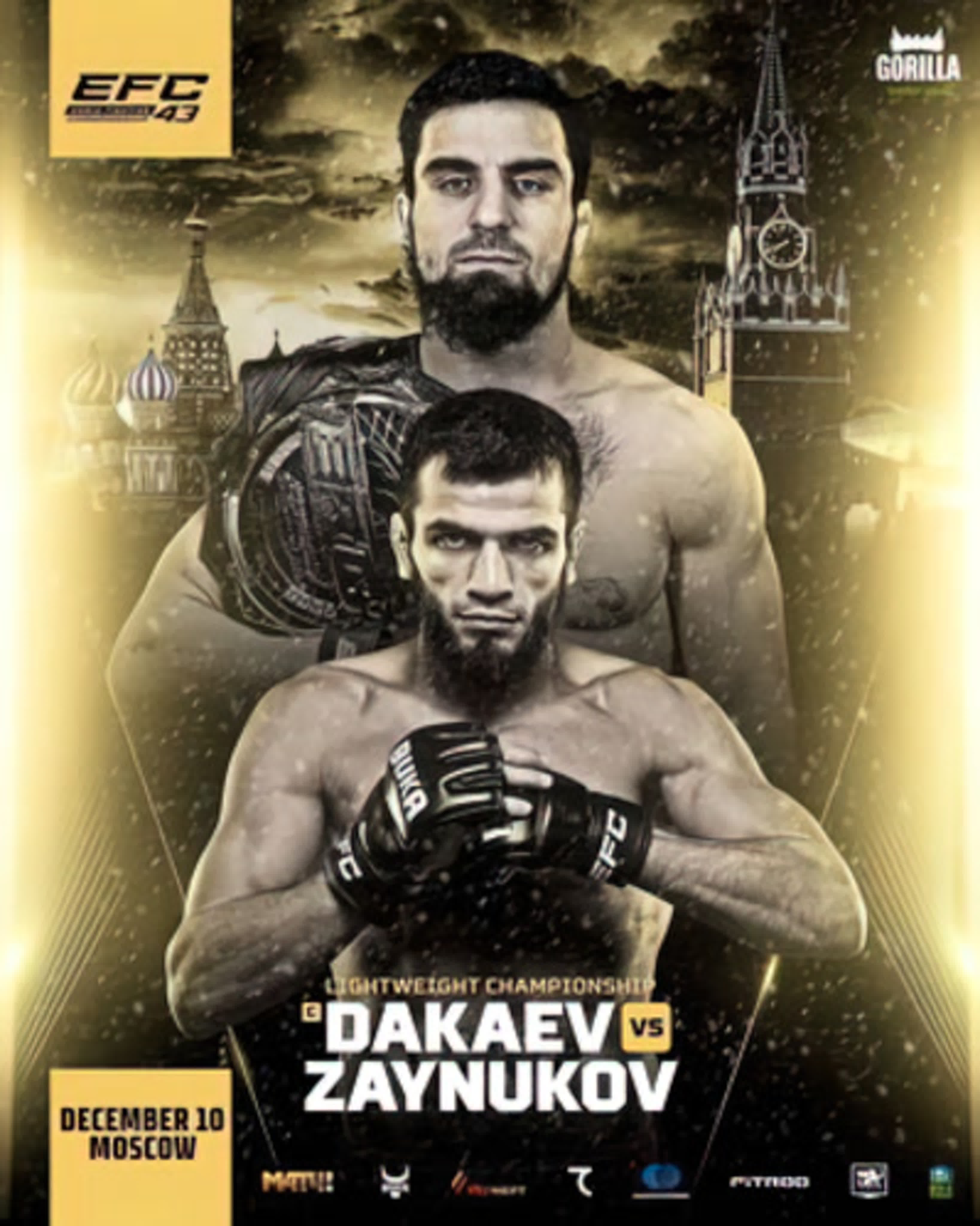 Eagle FC 43 Дакаев - Зайнуков [10.12.2021, MMA