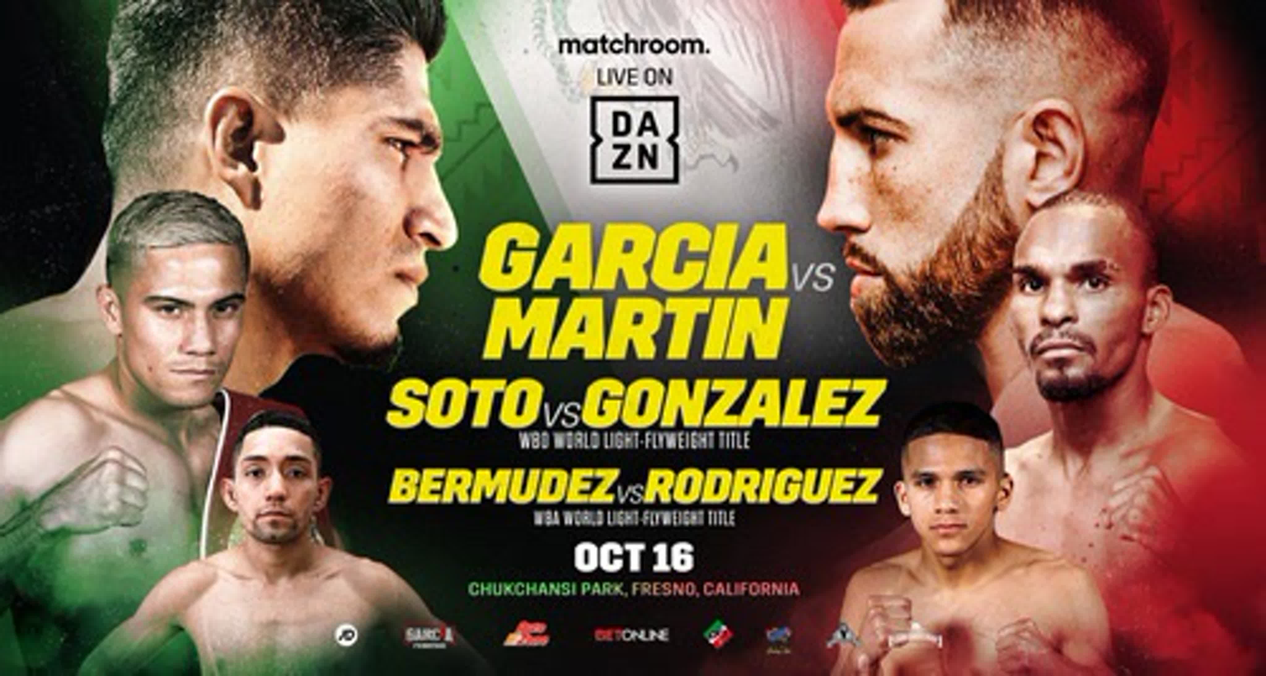 Garcia vs Martin. 16.10.2021