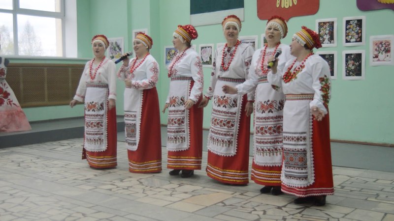 Закрытие выставки Инны Спиридоновой... 31 мая 2018 года...Княжпогостский РДК...