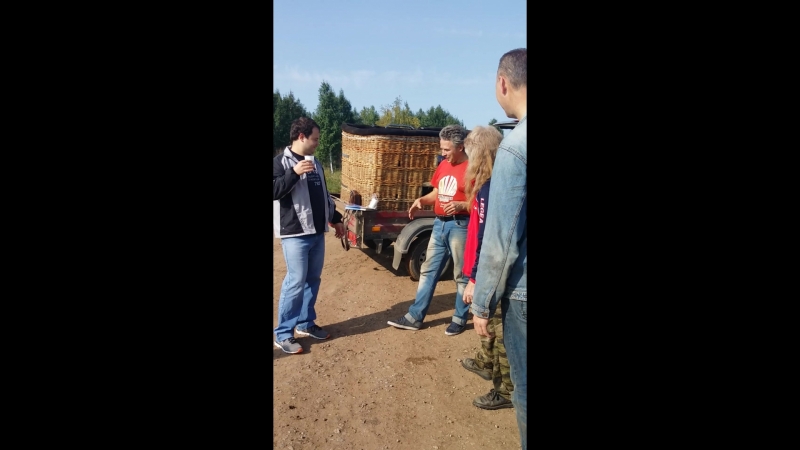 Полет на воздушном шаре!