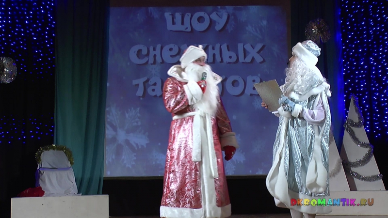 Шоу снежных талантов - новогоднее представление 2017