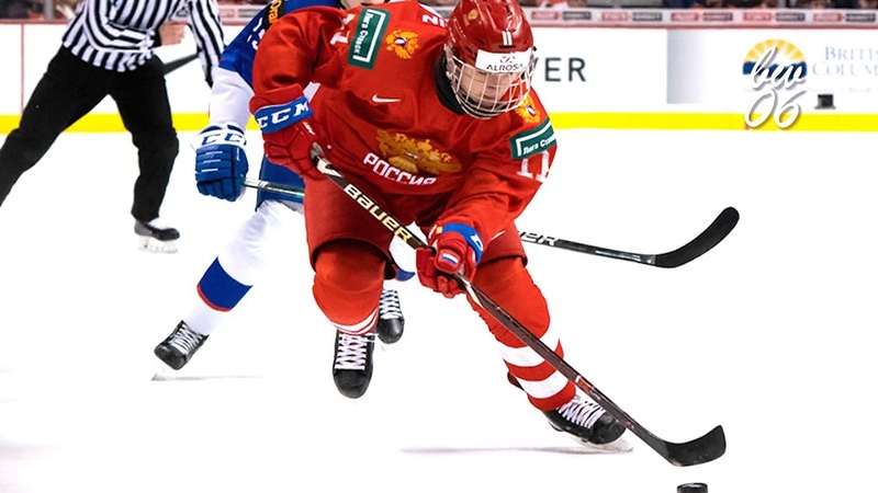 Хуснутдинов, Зайцев, Буренов, Подколзин, Россия U18 - сезон 2018/2019.