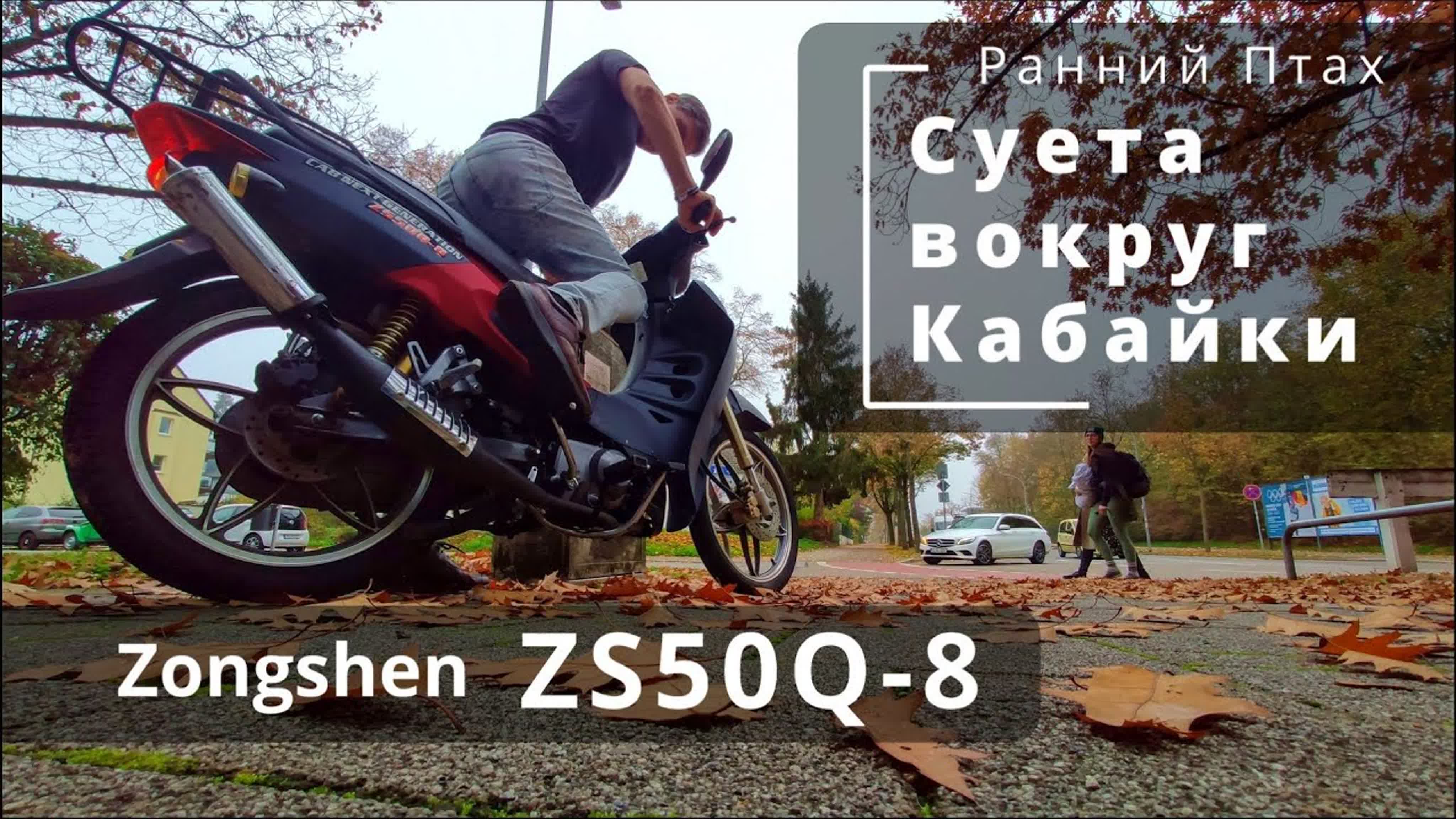 #Кабайка Zongshen ZS50Q-8