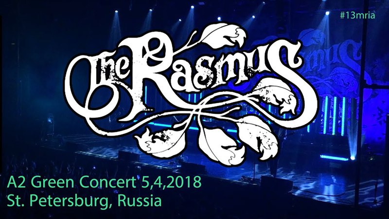 The Rasmus @ A2 Green Concert, St Petersburg,