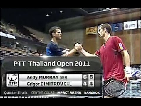 Head to Head Grigor Dimitrov vs. Andy Murray