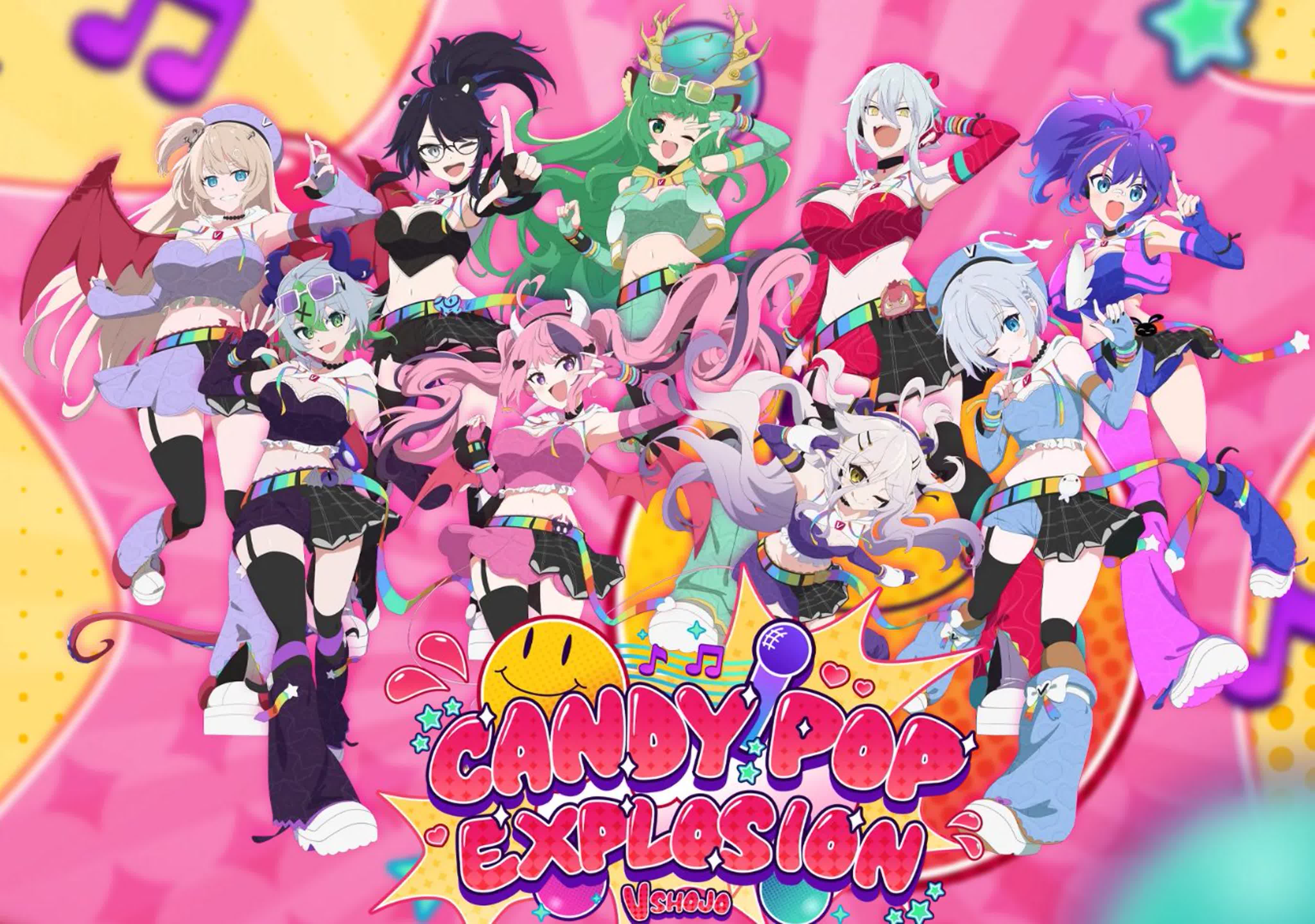 vshojo 3D concert