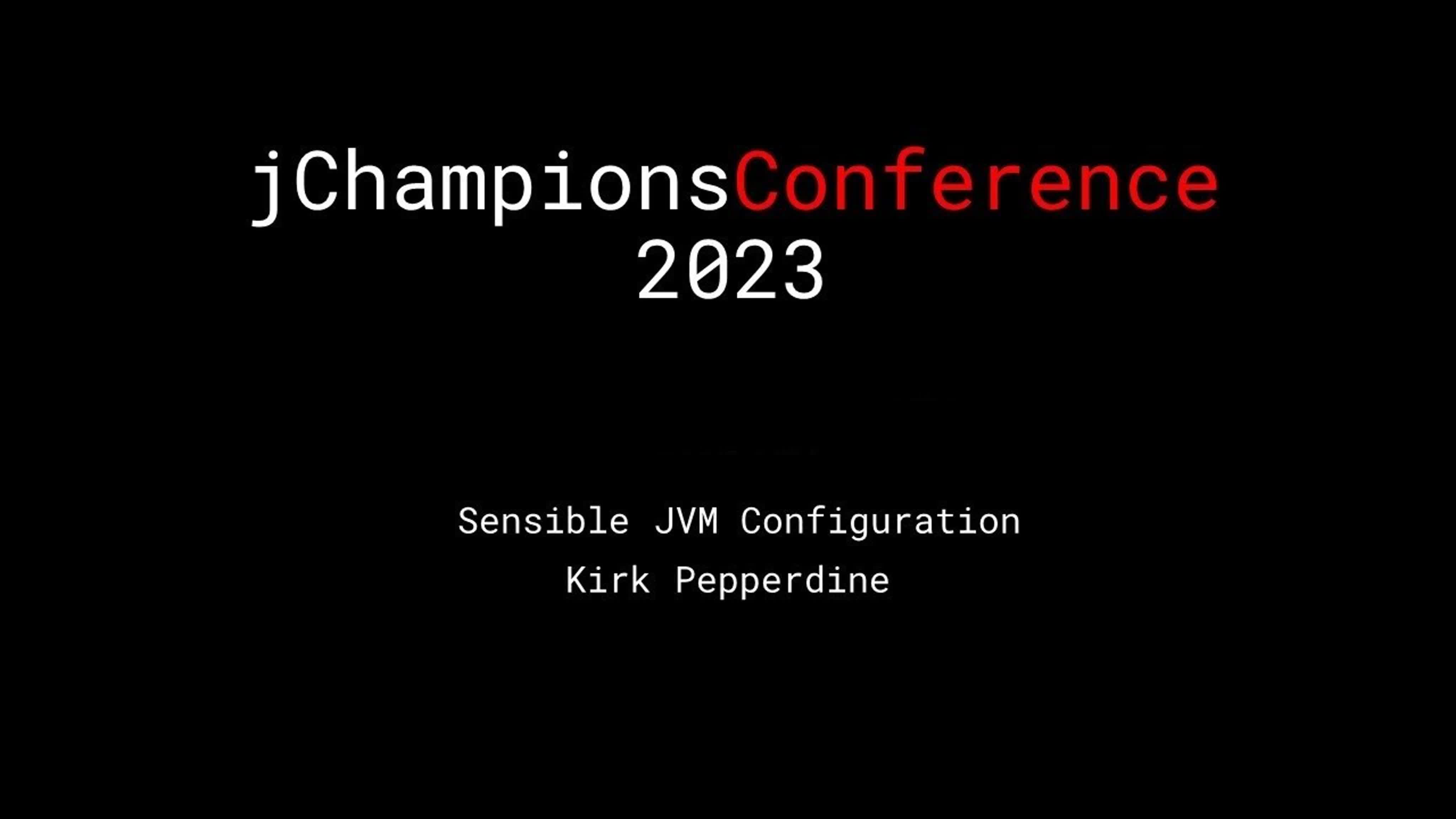 JChampions Conference 2023