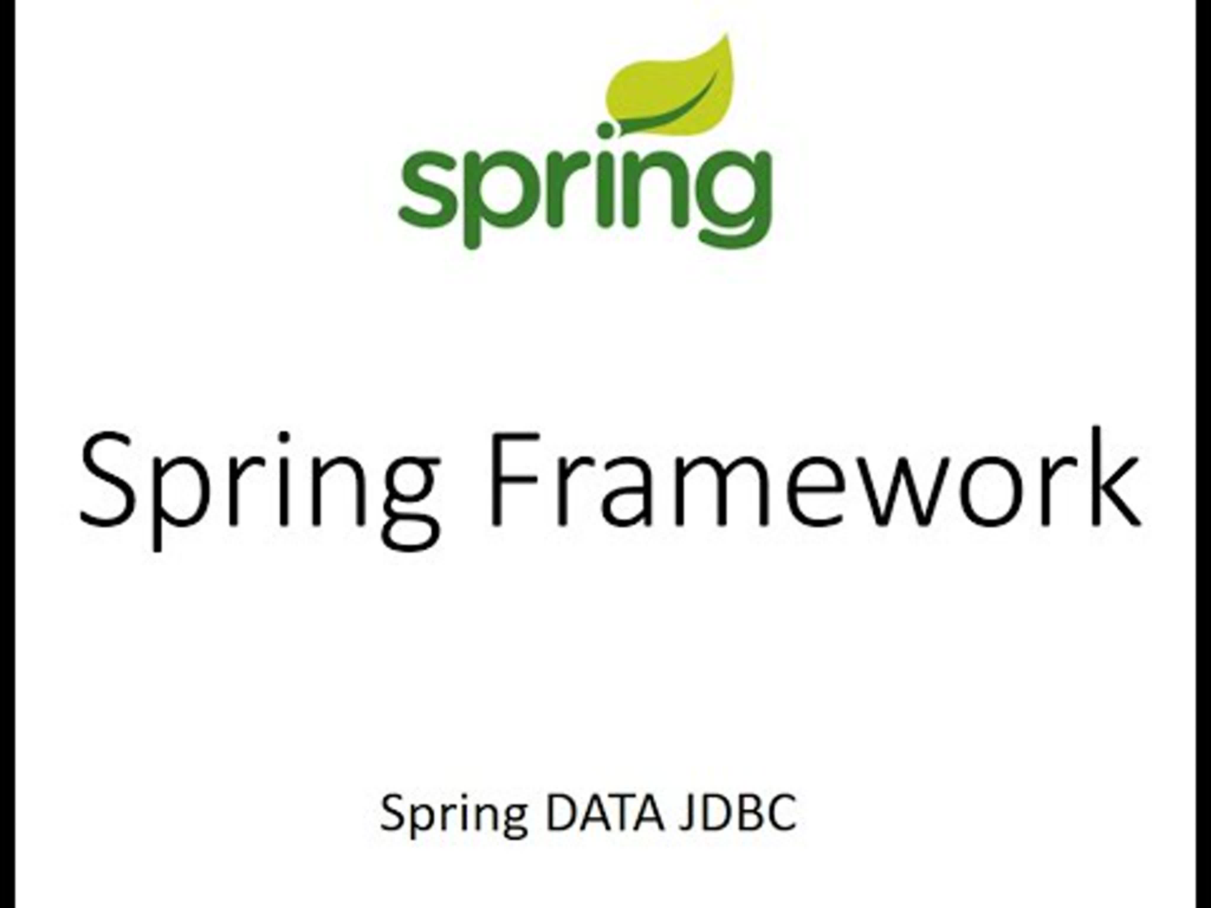 Andrei Legan - Spring Framework