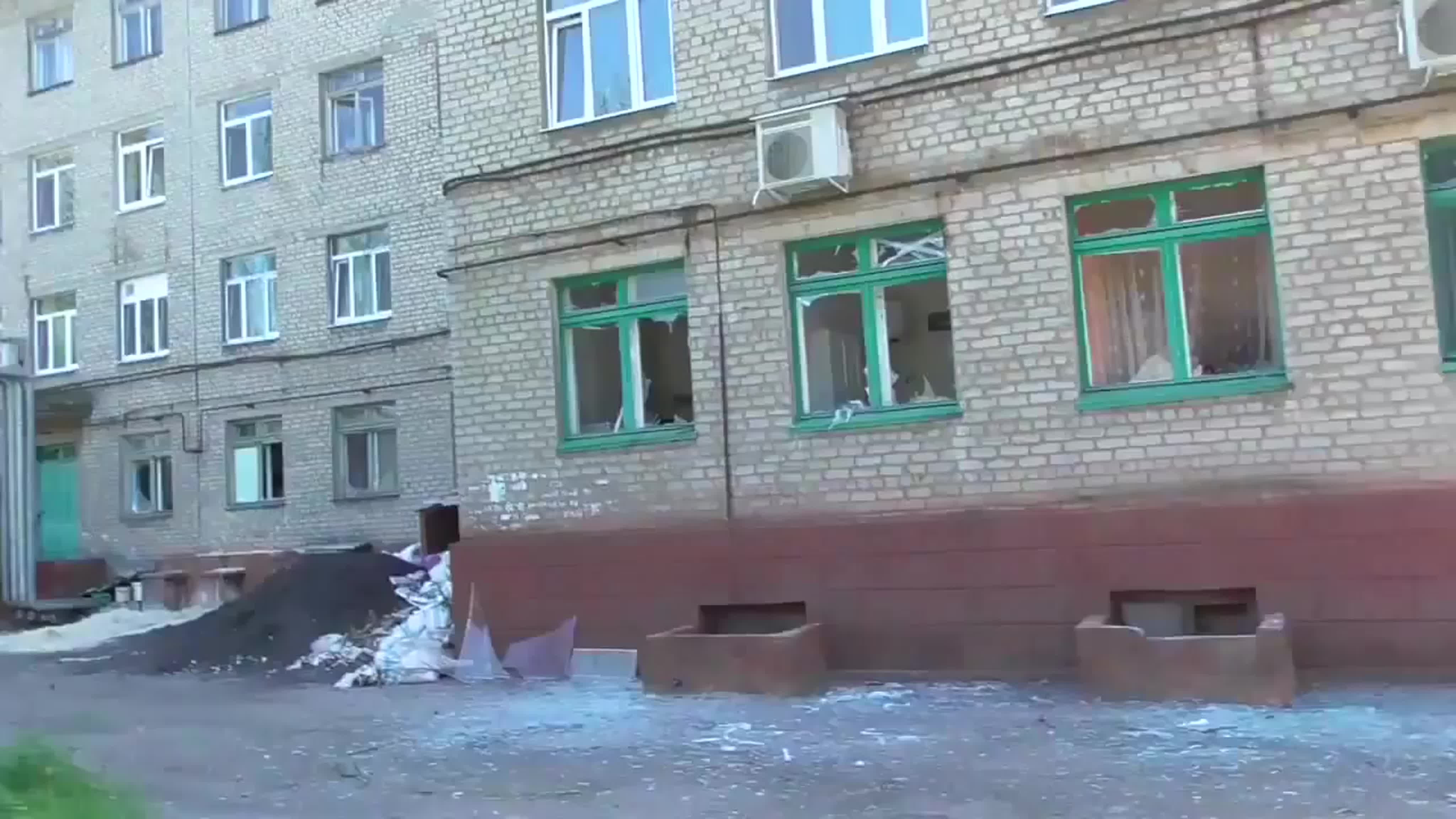 Обстрел Горловки 7 августа 2014 года.
