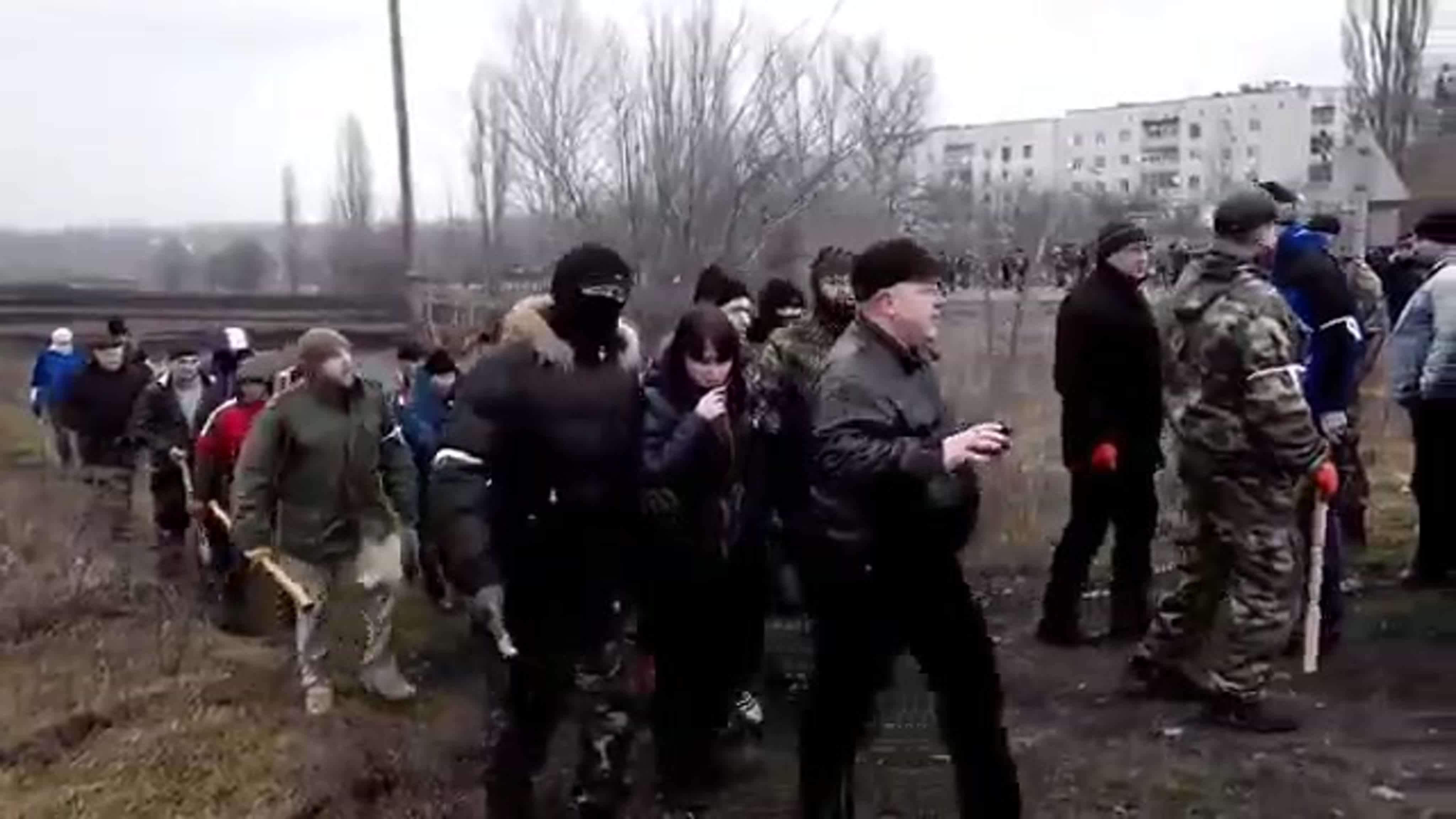 Корсунская трагедия 20-21 февраля 2014 года.