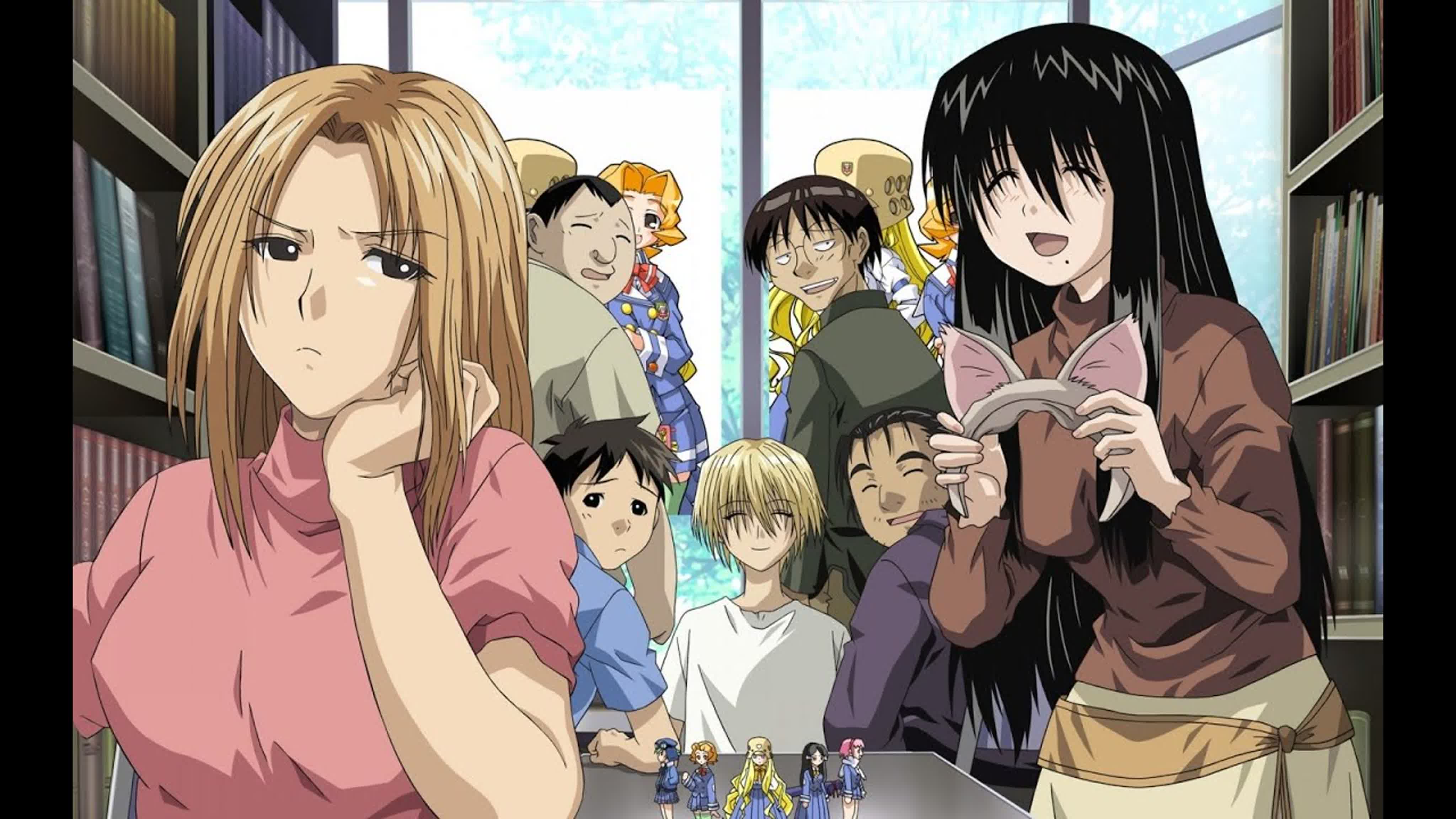 Аниме: JA 2004-2013 Гэнсикэн & Неравный Жребий | Genshiken & Kujibiki♥Unbalance