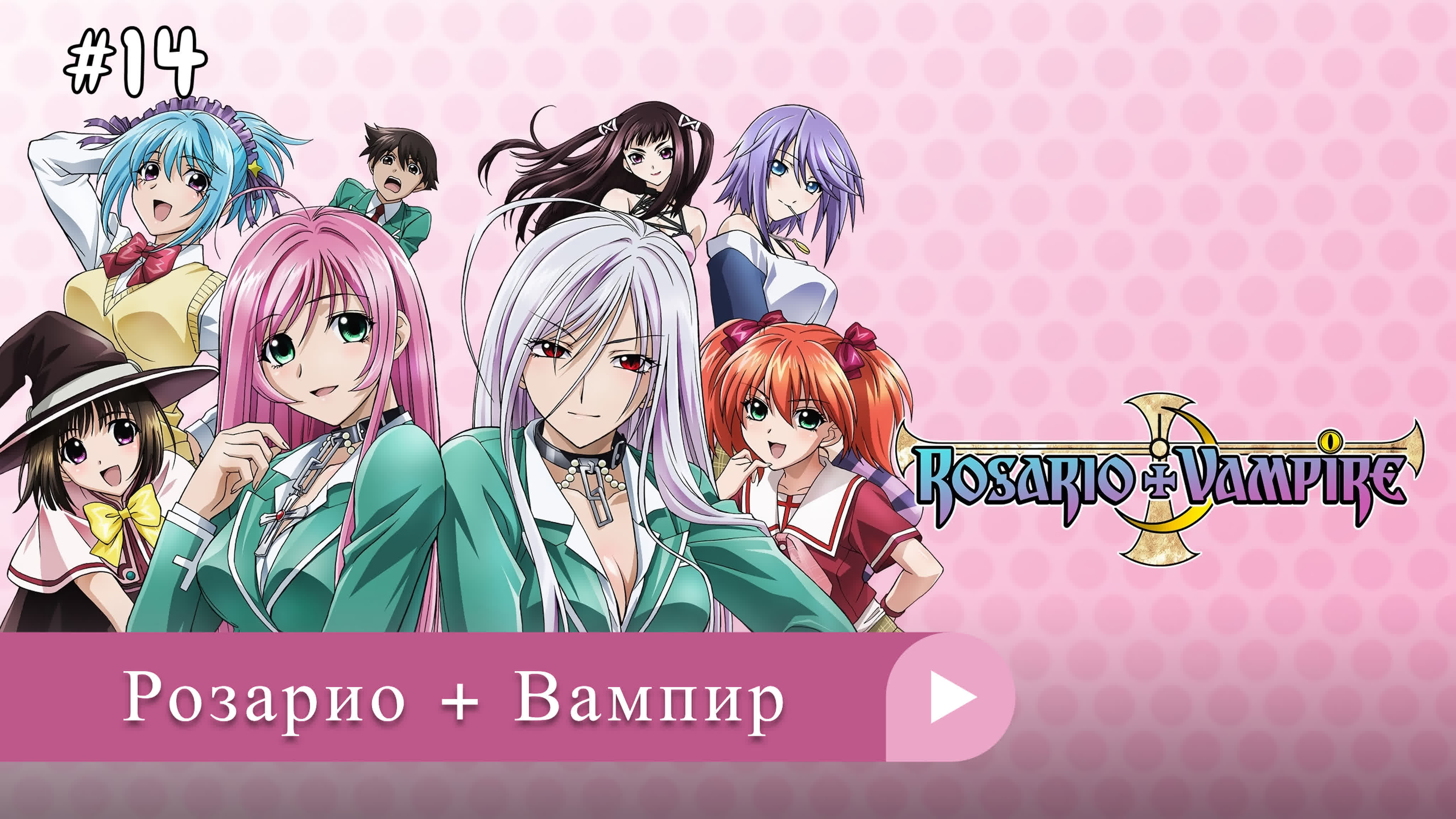 Аниме: JA 2008 Розарио + Вампир / Розарио и Вампир | Rosario + Vampire / Rosario to Vampire