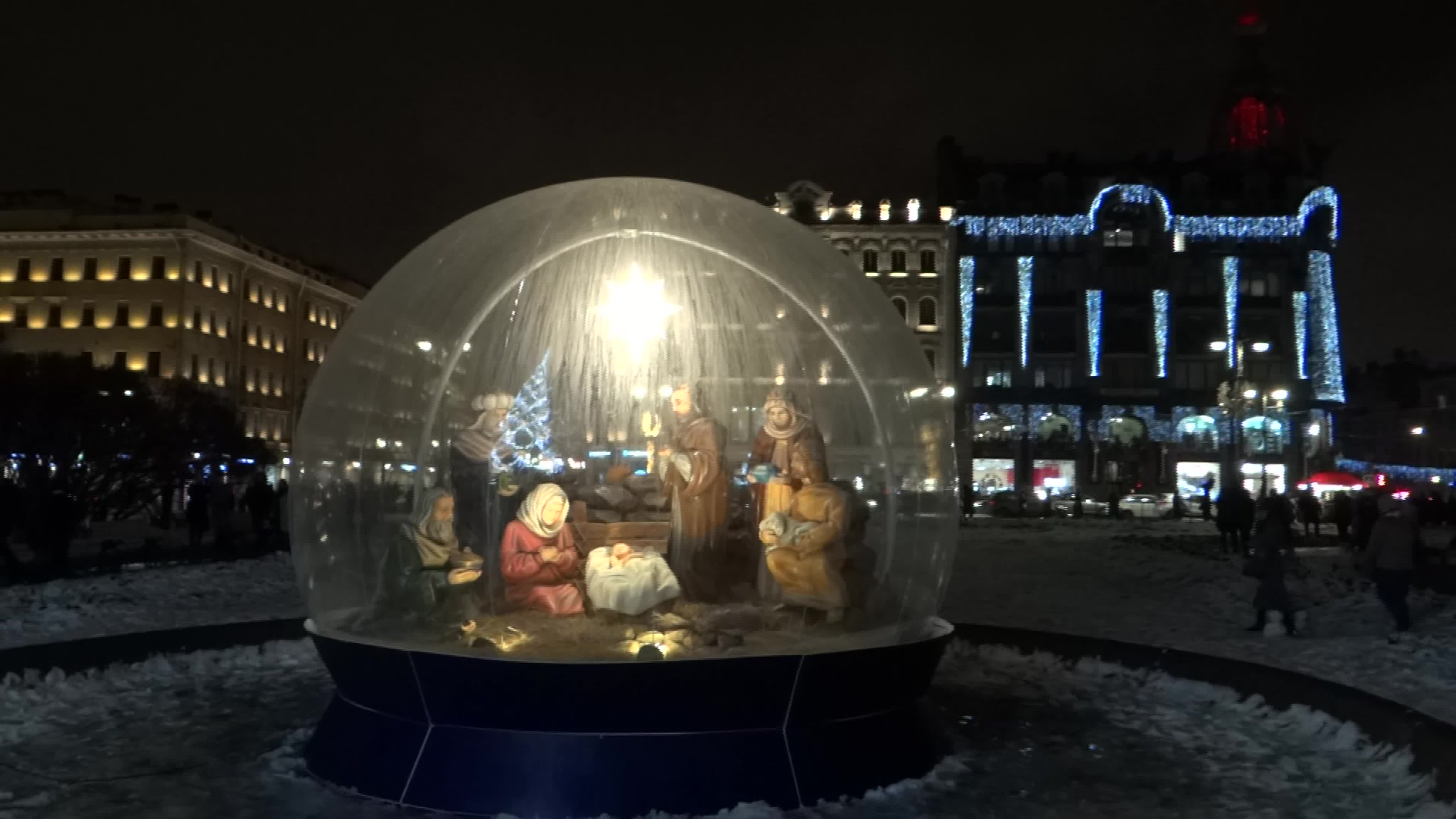 Альбом № 17.»19-20.12.2020. Санкт-Петербург. Предновогодняя иллюминация на видео»