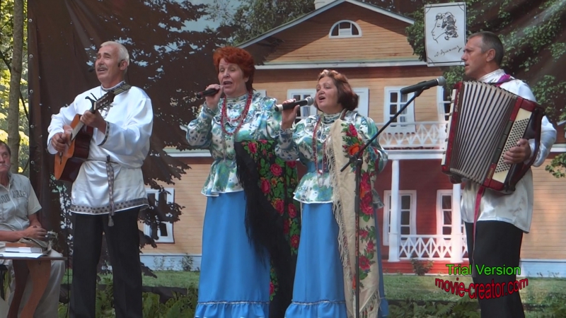 22.08.2015 г. "Я ПАРКУ ПРИЗНАЮСЬ В ЛЮБВИ..." В гостях ансамбль " Опочане" со своей песней. Видео Н.Кутиковой